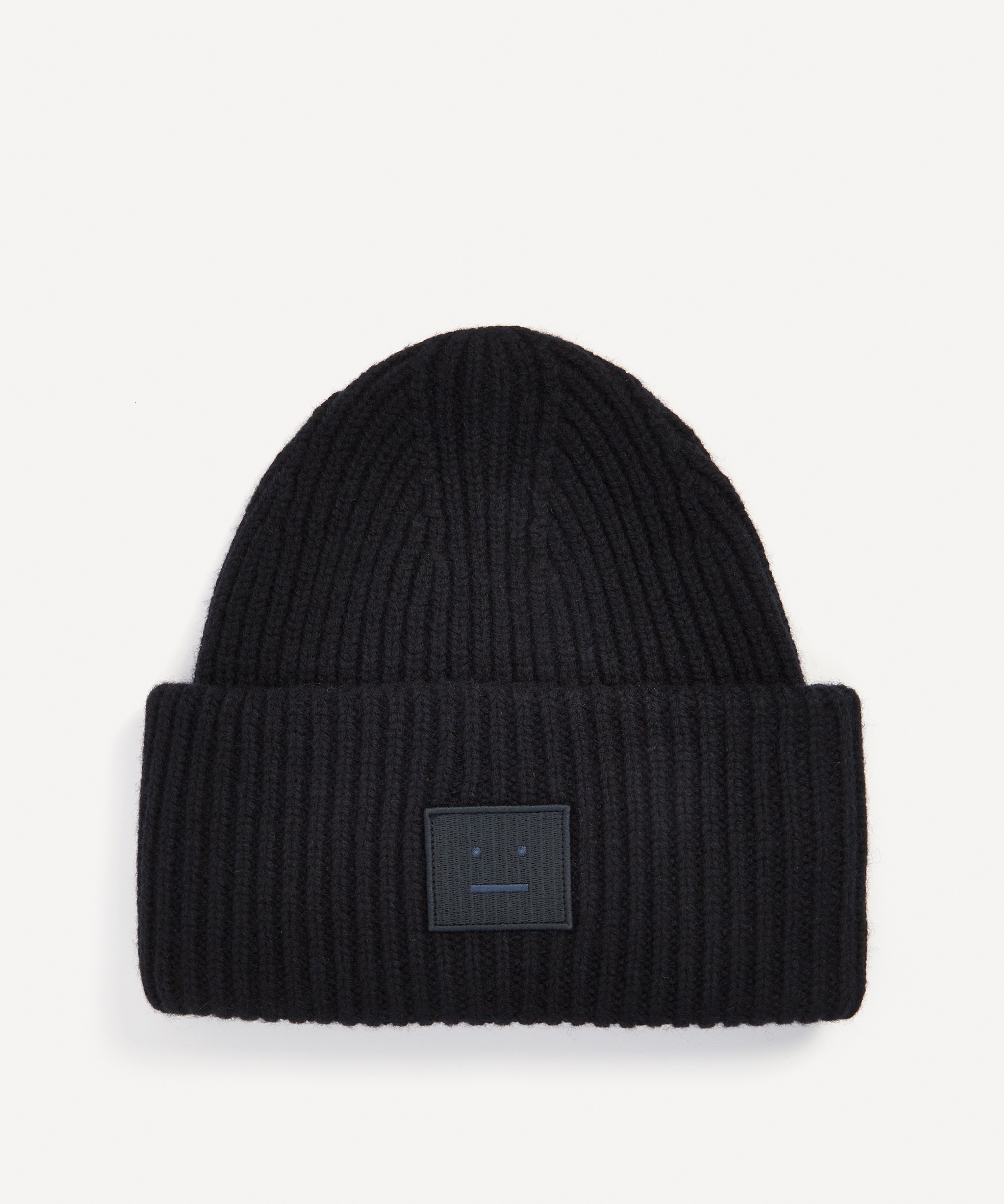 Acne Studios - Face Logo Beanie Hat image number null
