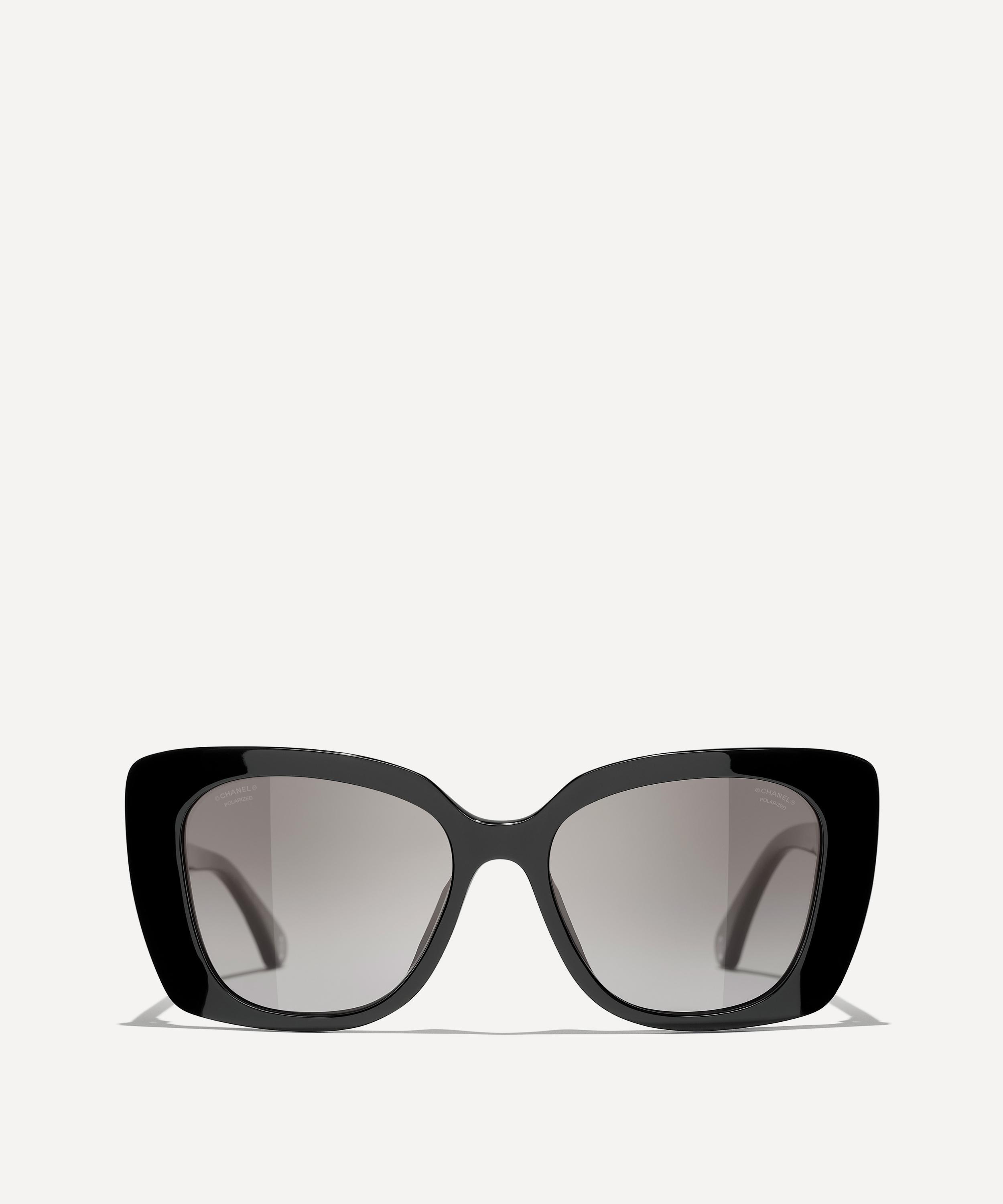 Shop CHANEL Rectangle Sunglasses by Joyfully