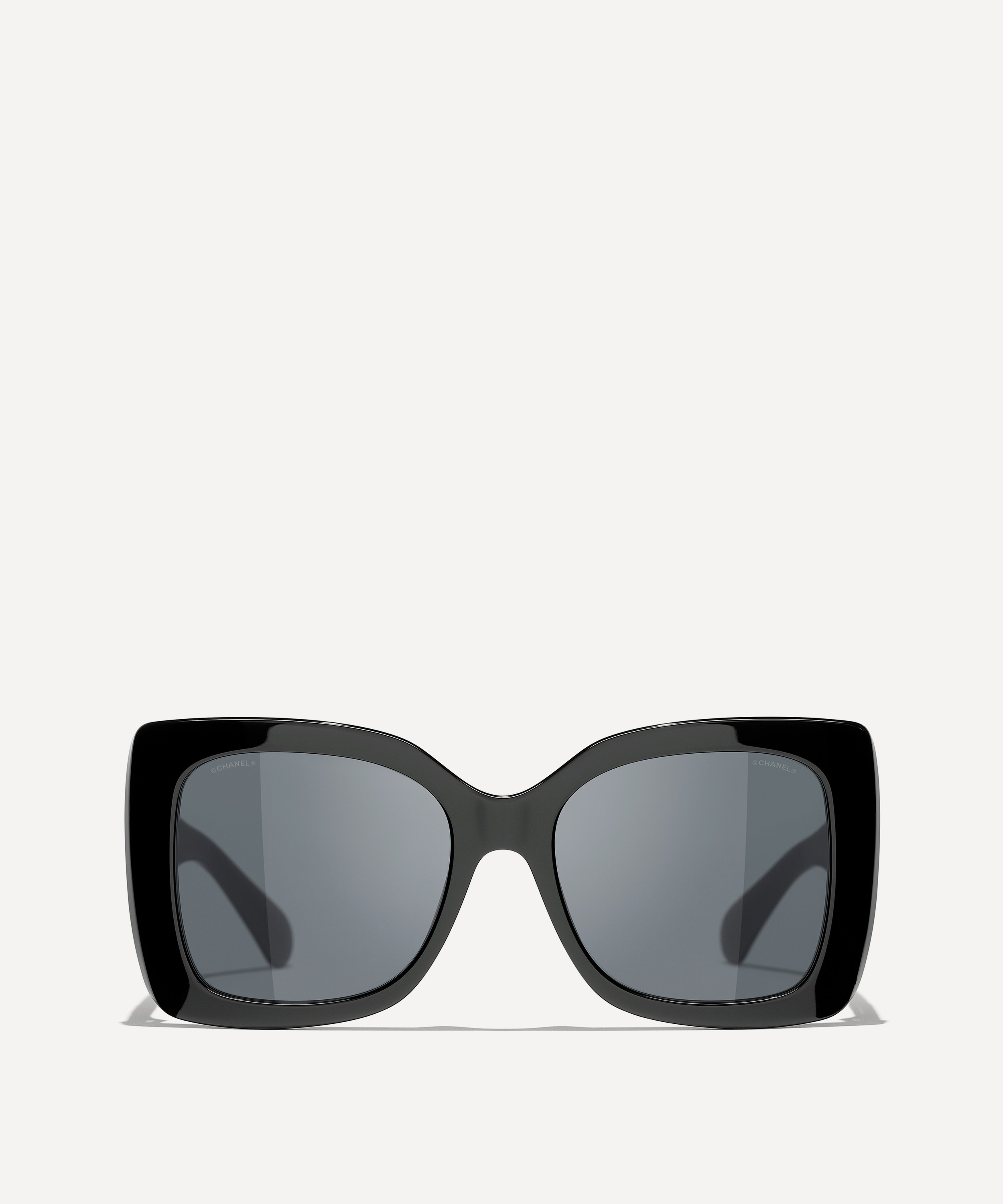 Chanel Black 5227 Oversized Square Sunglasses Chanel | The Luxury Closet