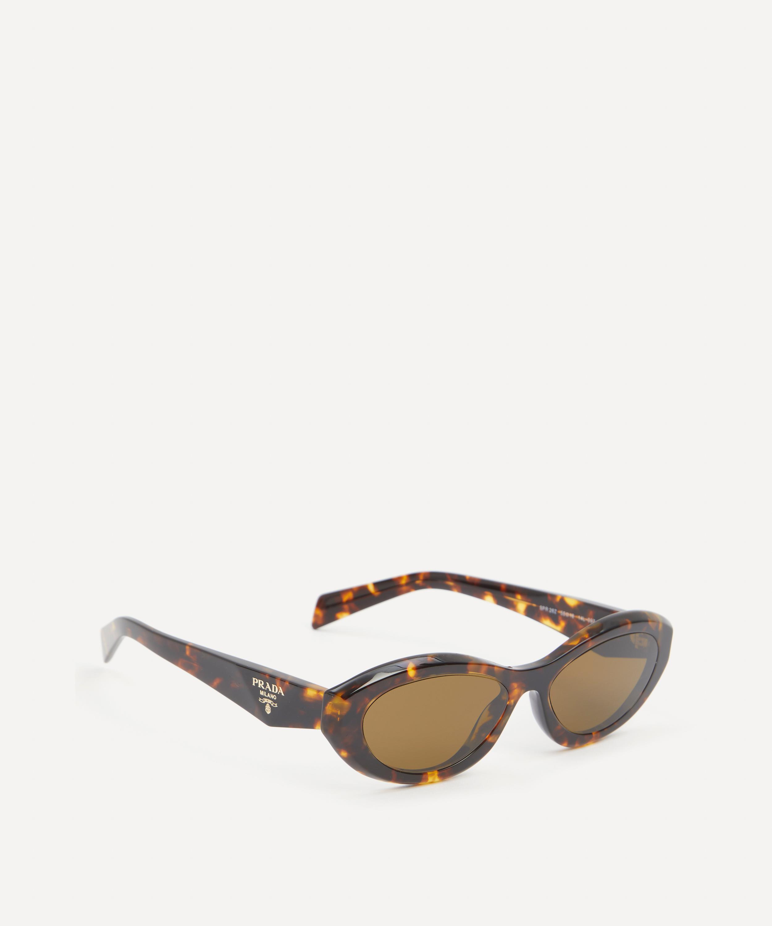 Prada - Oval Acetate Sunglasses image number 1