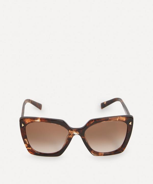 Prada - Oversized Square Acetate Sunglasses