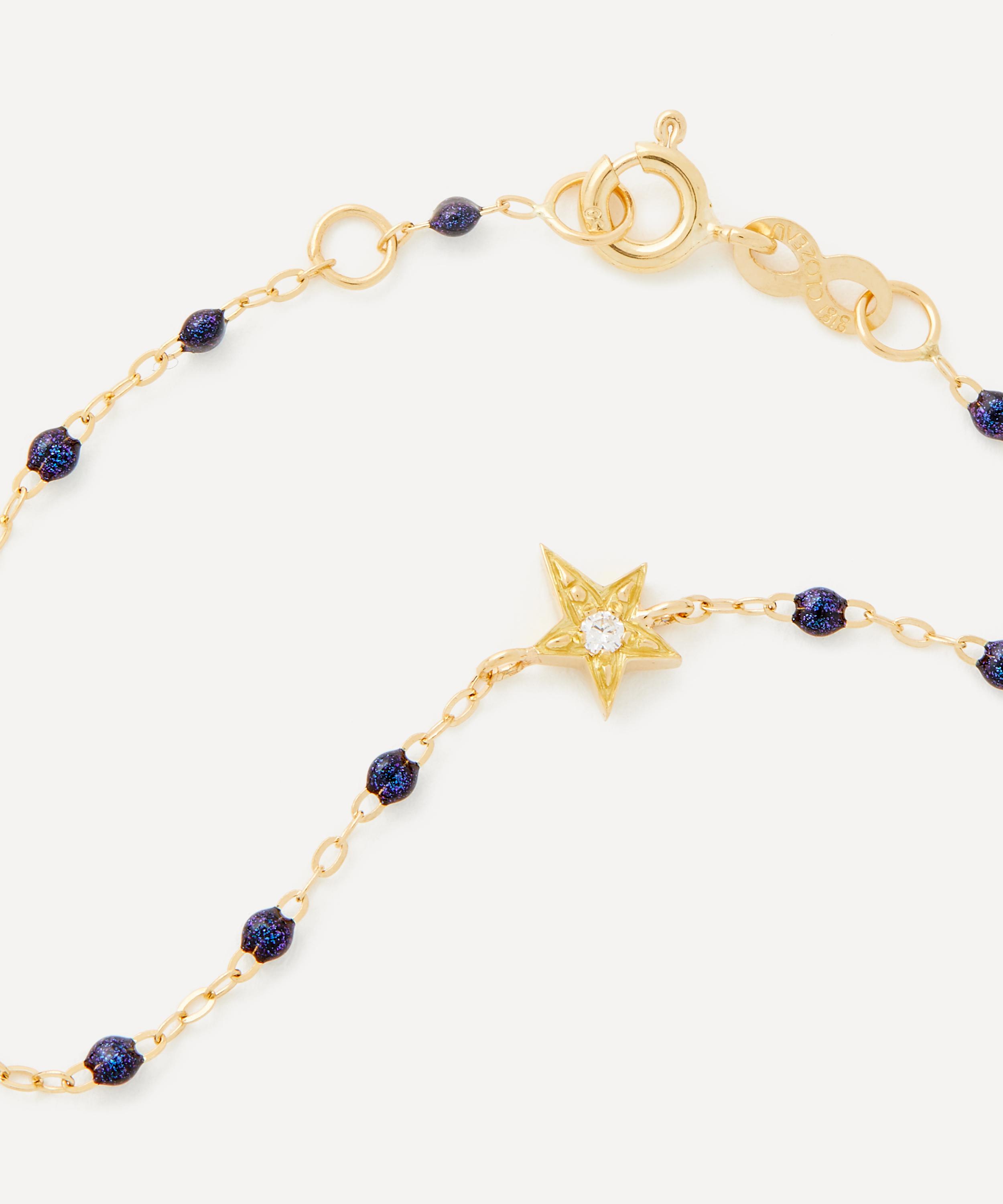 Gigi Clozeau - 18ct Gold Etoile Classic Star Bead Bracelet image number 2