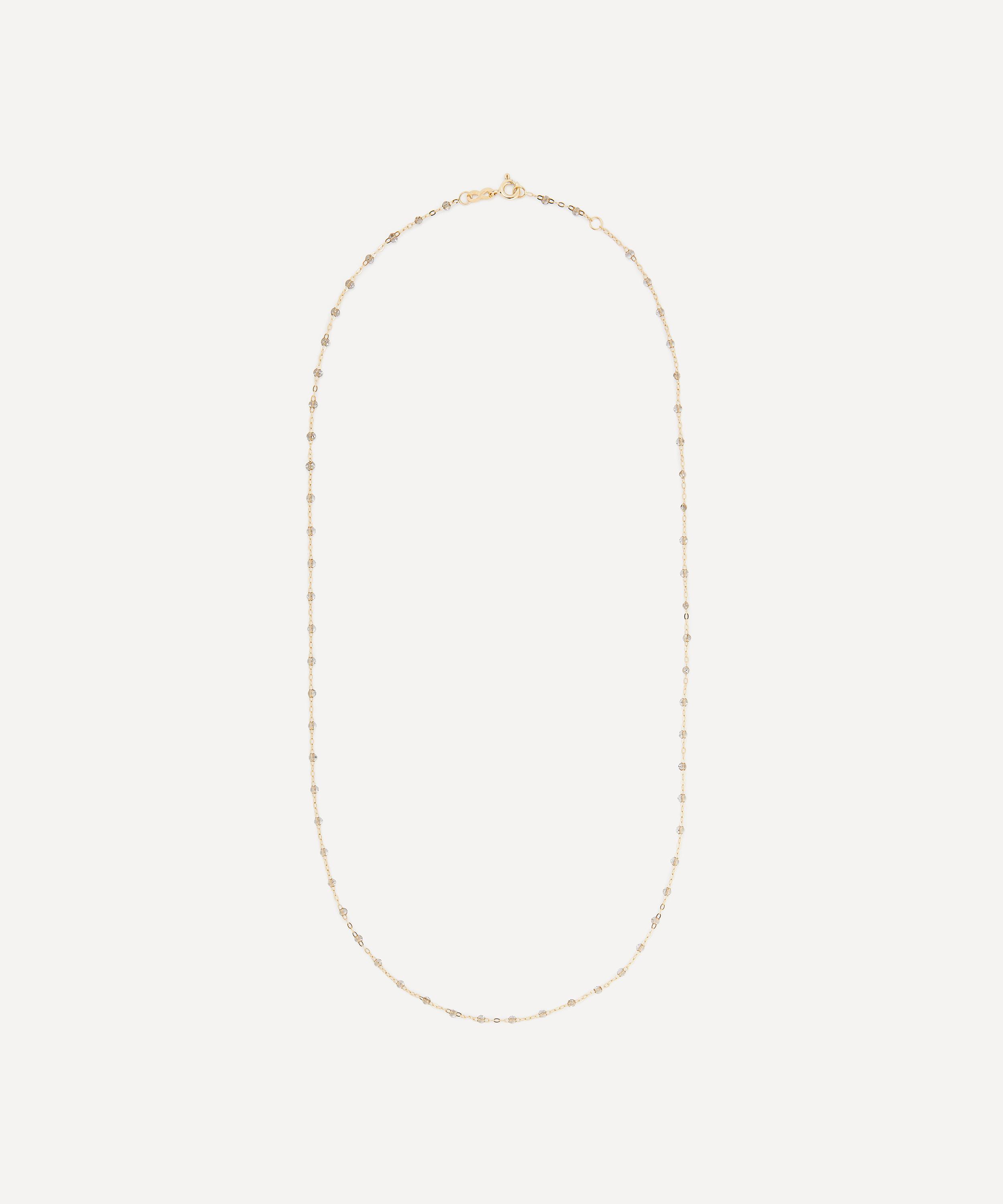 Gigi Clozeau - 18ct Gold Classic Gigi Resin Bead Necklace image number 0