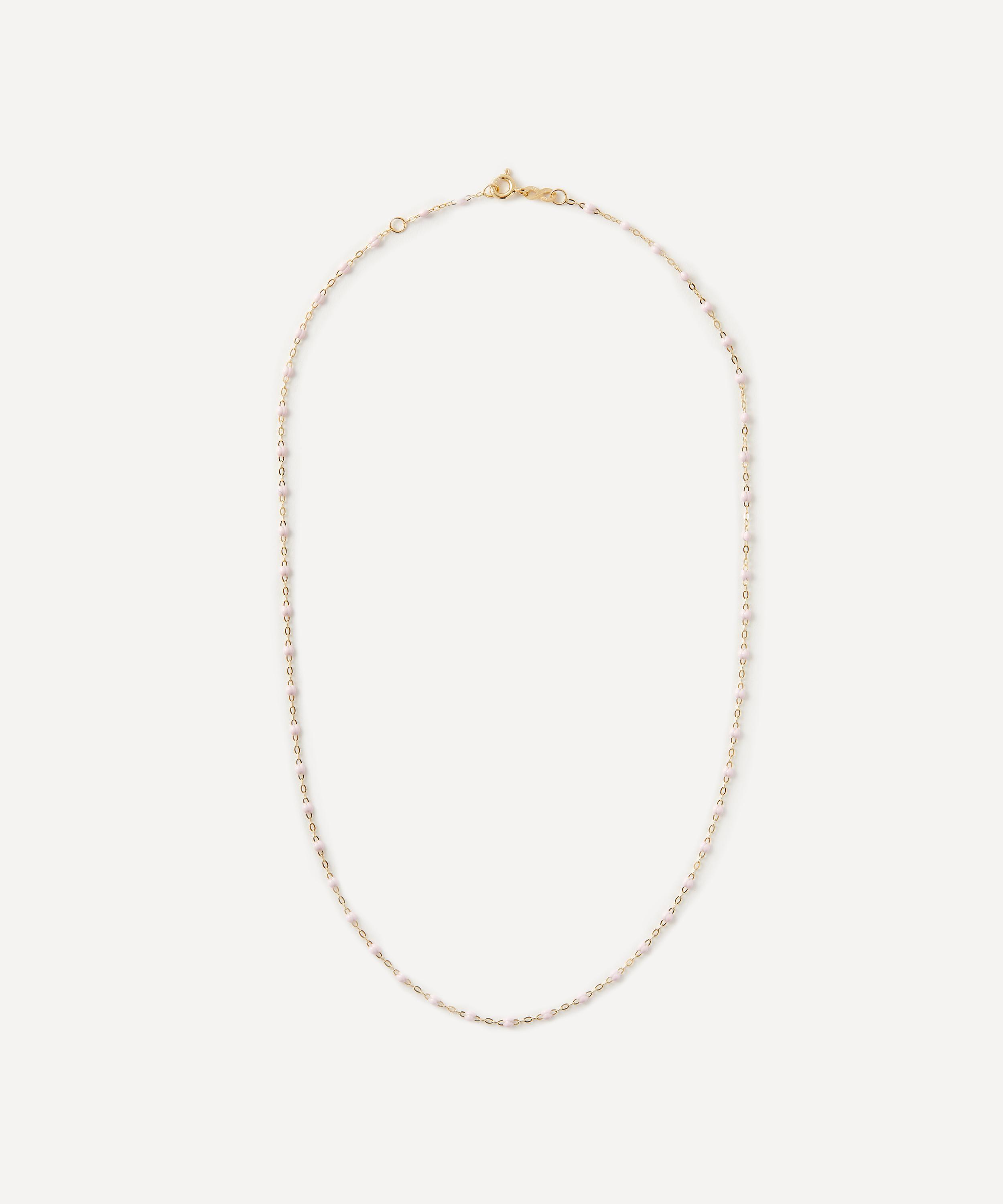 Gigi Clozeau - 18ct Gold Classic Gigi Resin Bead Necklace