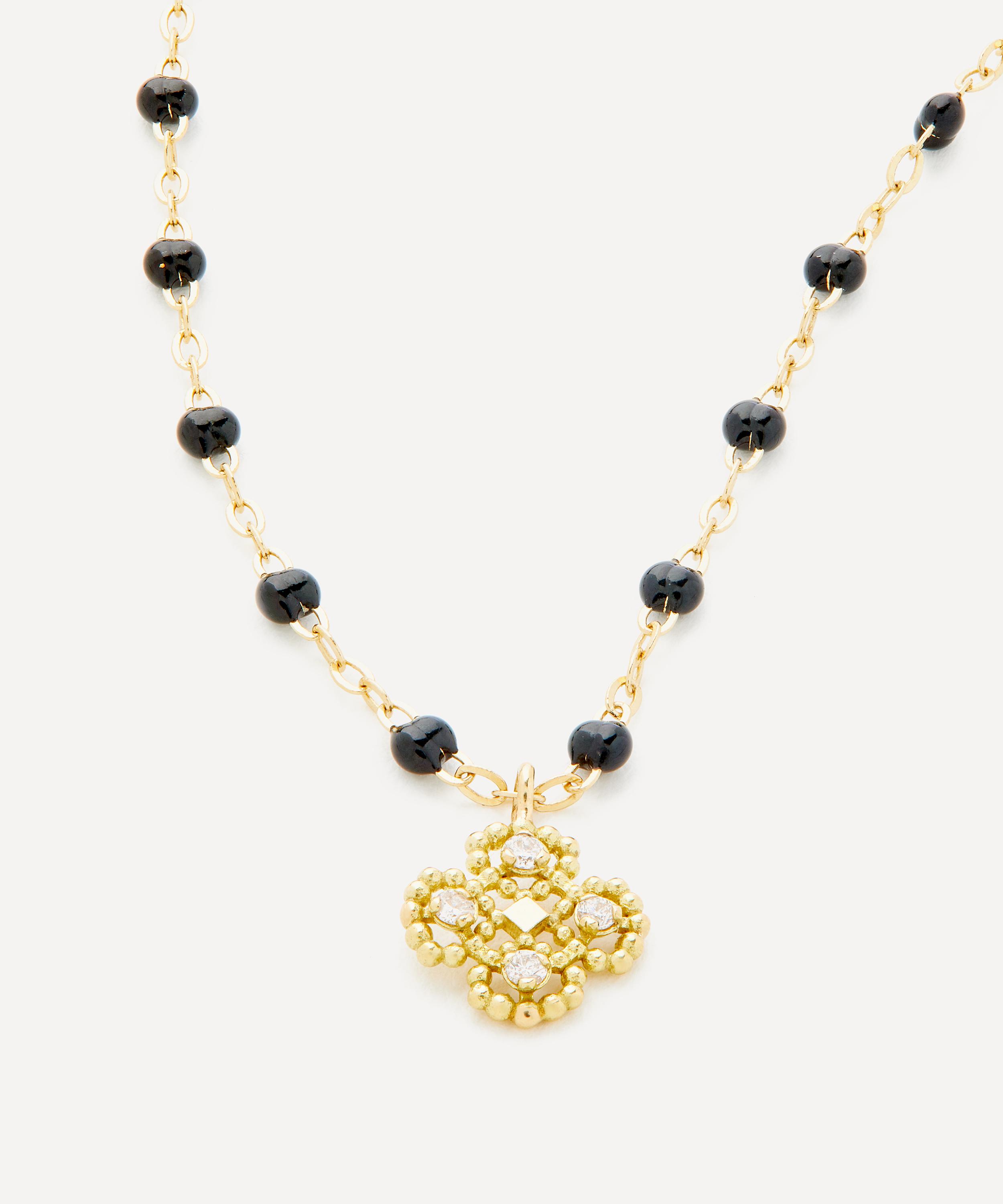 Gigi Clozeau - 18ct Gold Lucky Classic Gigi Bead Necklace image number 0