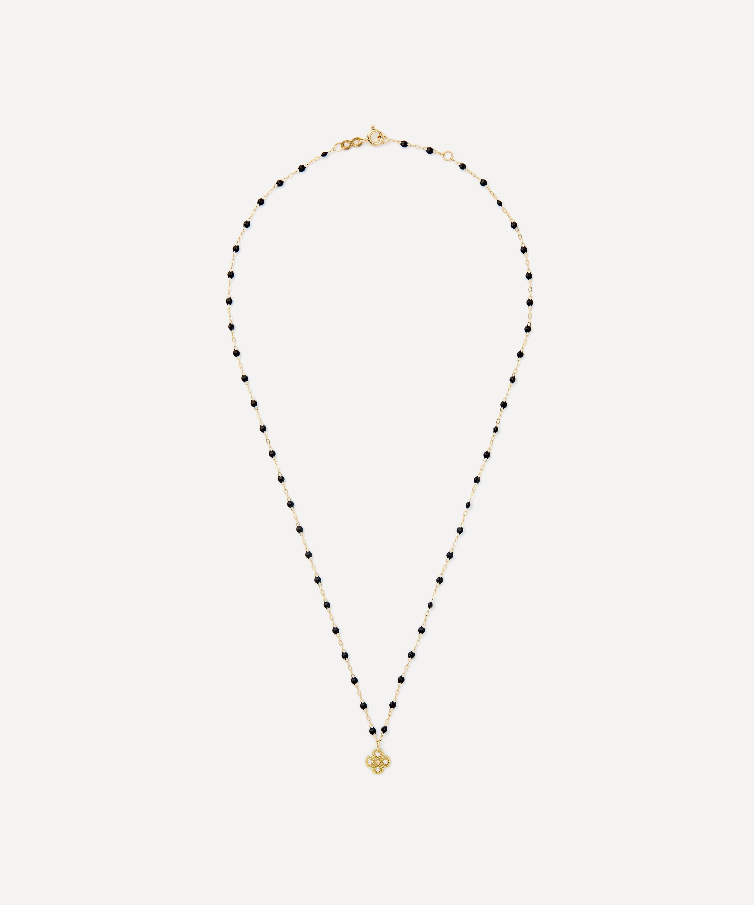 Gigi Clozeau - 18ct Gold Lucky Classic Gigi Bead Necklace image number 2