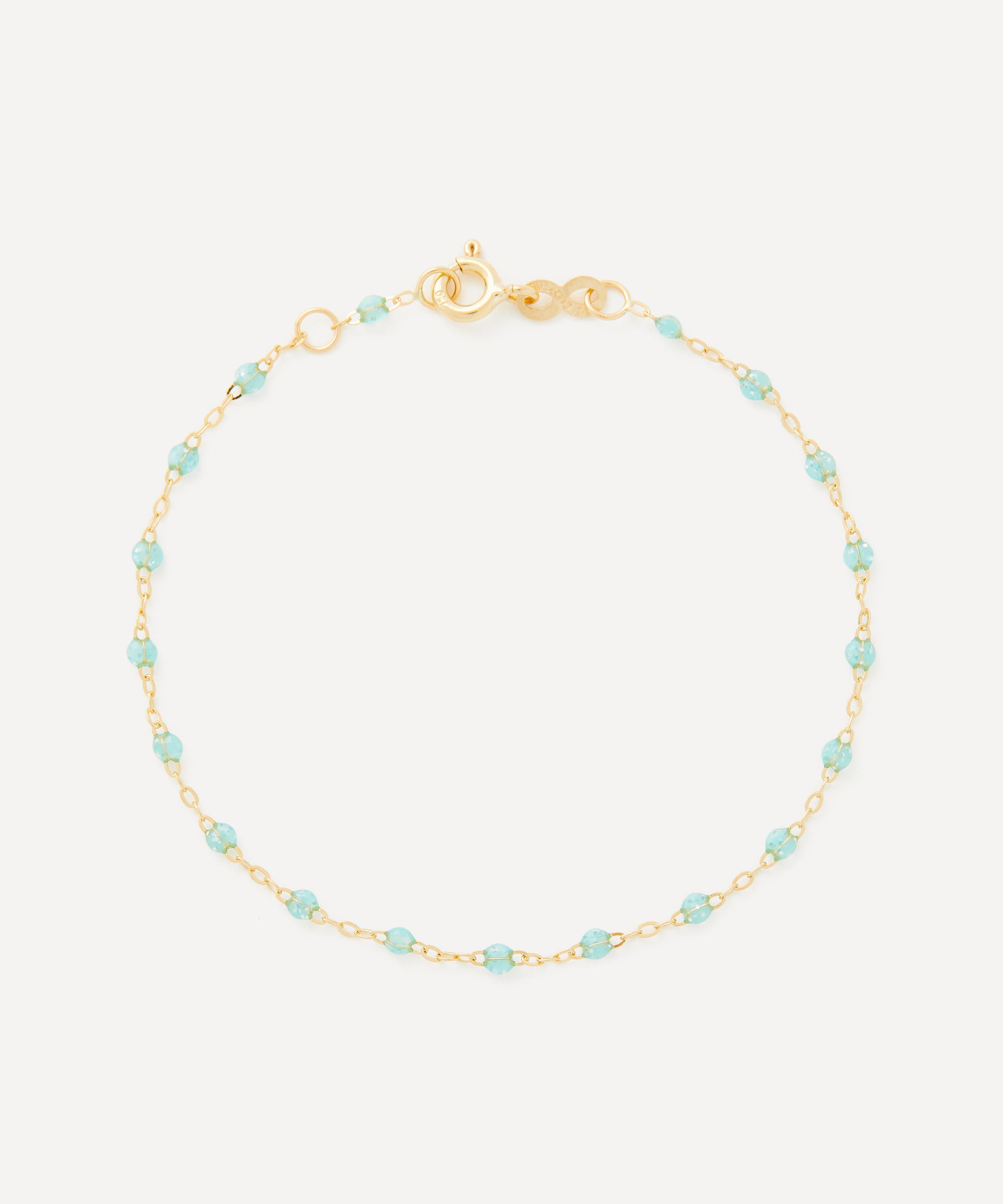 Gigi Clozeau - 18ct Gold Classic Gigi Resin Bead Bracelet