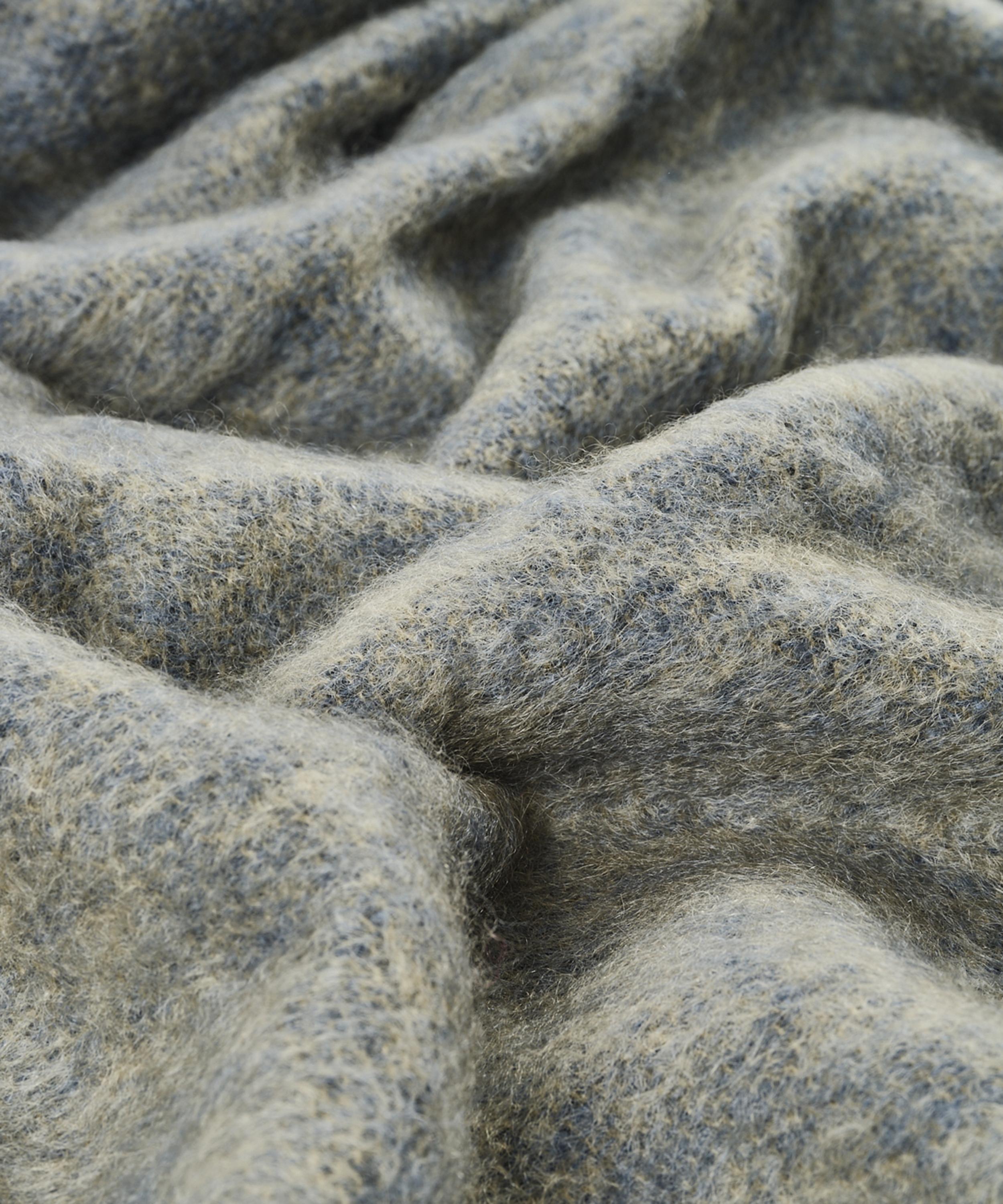 Cushendale - Clash Olive Throw Blanket image number 1