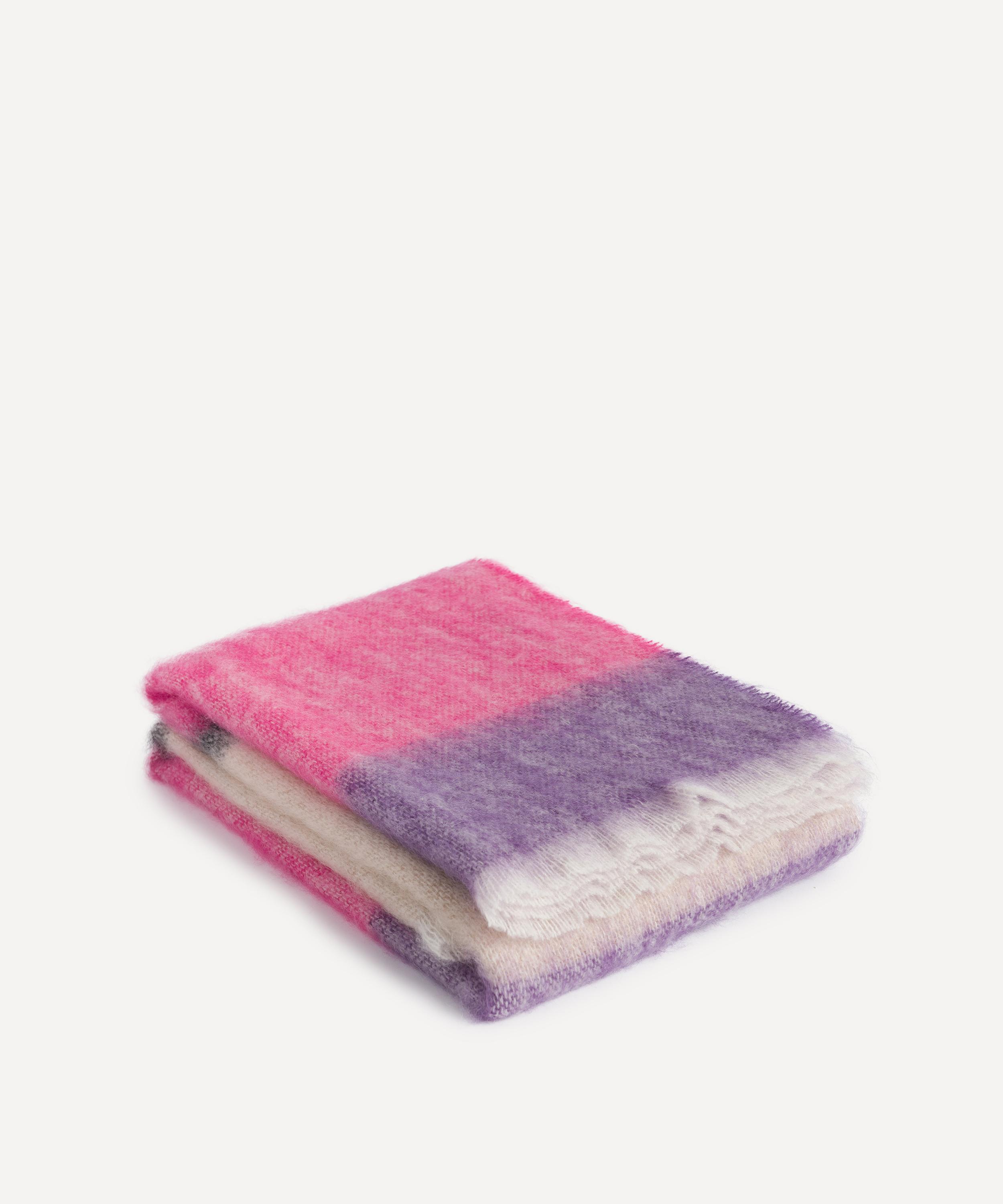 Cushendale - Silare Raspberry Throw Blanket image number 0