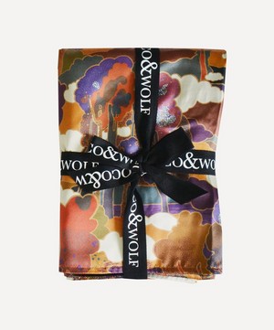 Coco & Wolf - Prospect Road Bronze Silk Pillowcases Set of Two image number 2