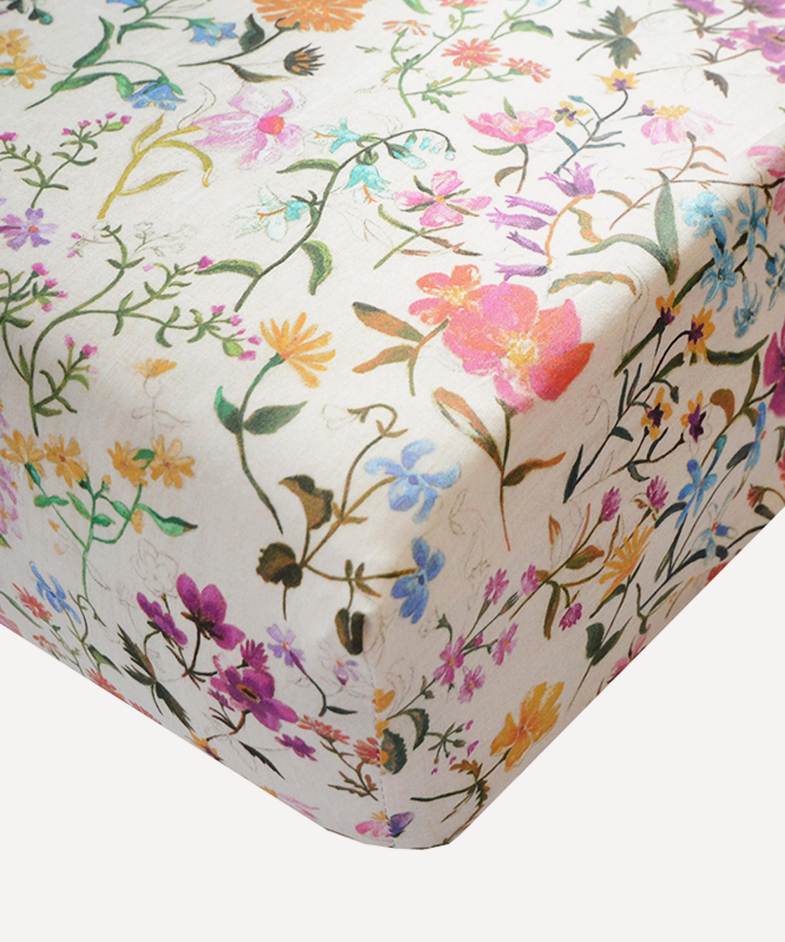 Coco & Wolf - Linen Garden Single Fitted Sheet