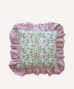 Coco & Wolf - Dreams of Summer and Wiltshire Bud Piped Ruffle Square Cushion image number 2