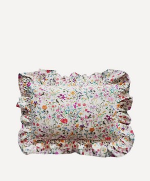 Coco & Wolf - Linen Garden Ruffle Oblong Cushion image number 2