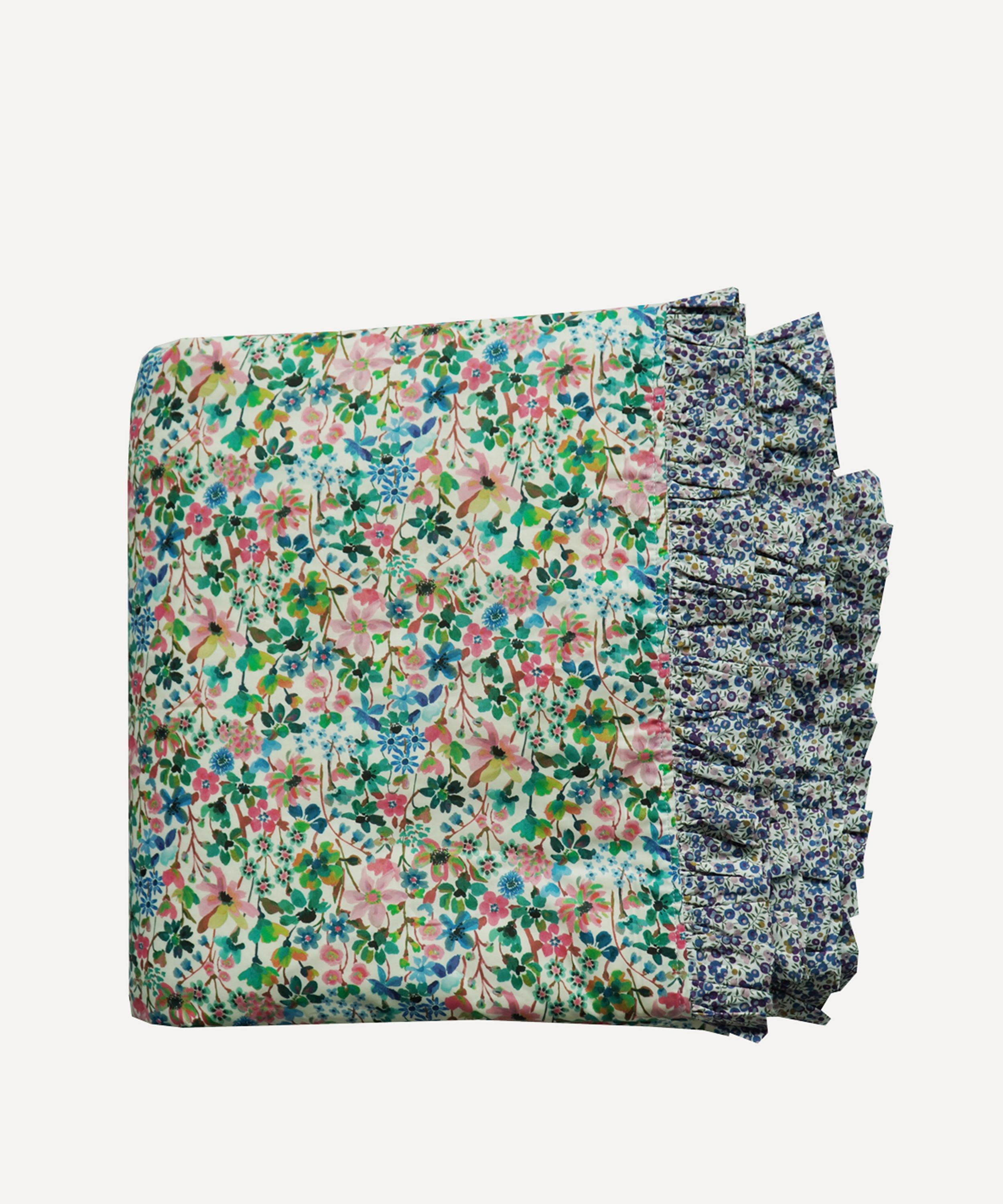 Coco & Wolf - Dreams of Summer and Wiltshire Bud Double Ruffle Bedspread image number 0