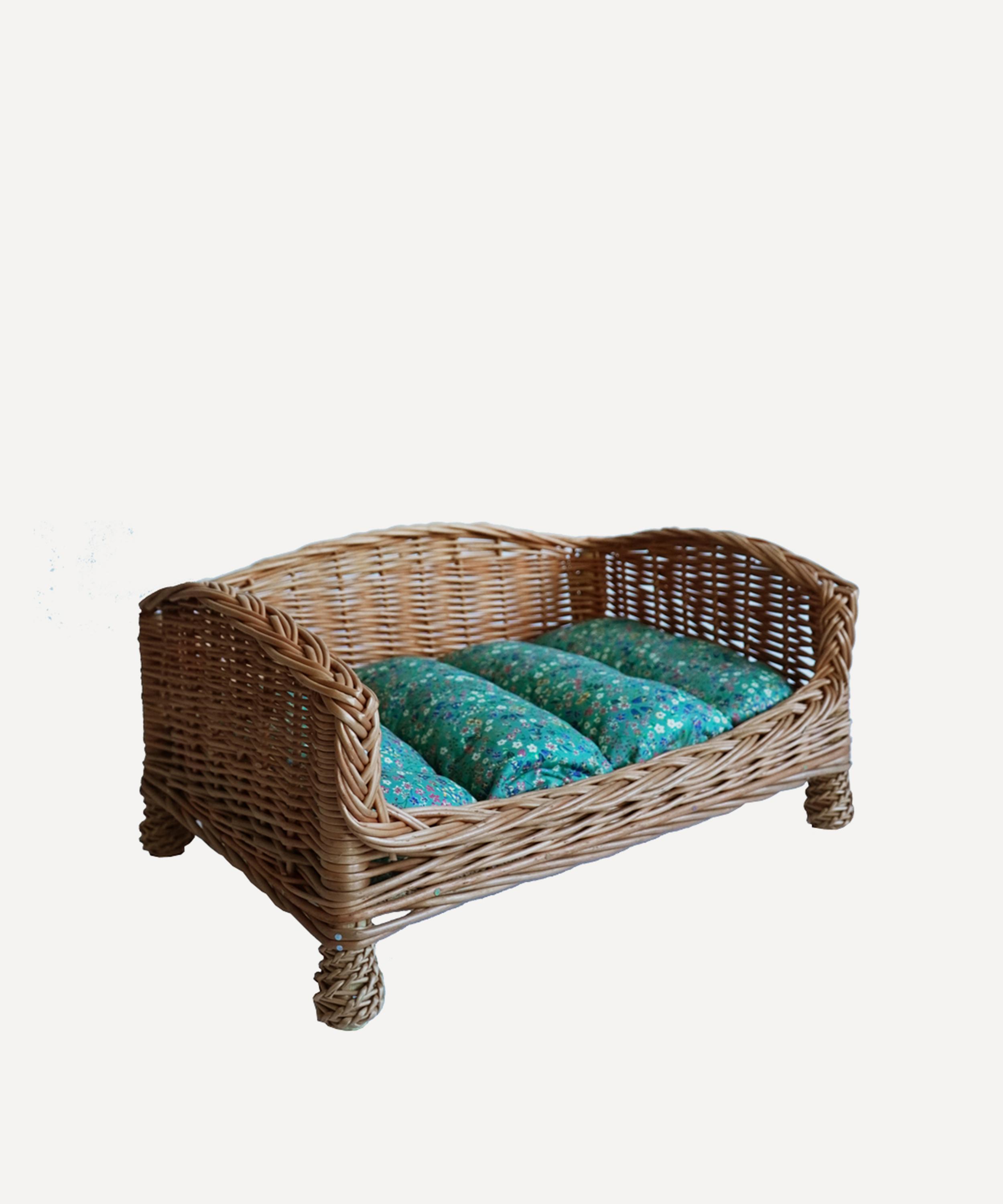 Coco & Wolf - Donna Leigh Rectangle Rattan Dog Bed image number 1