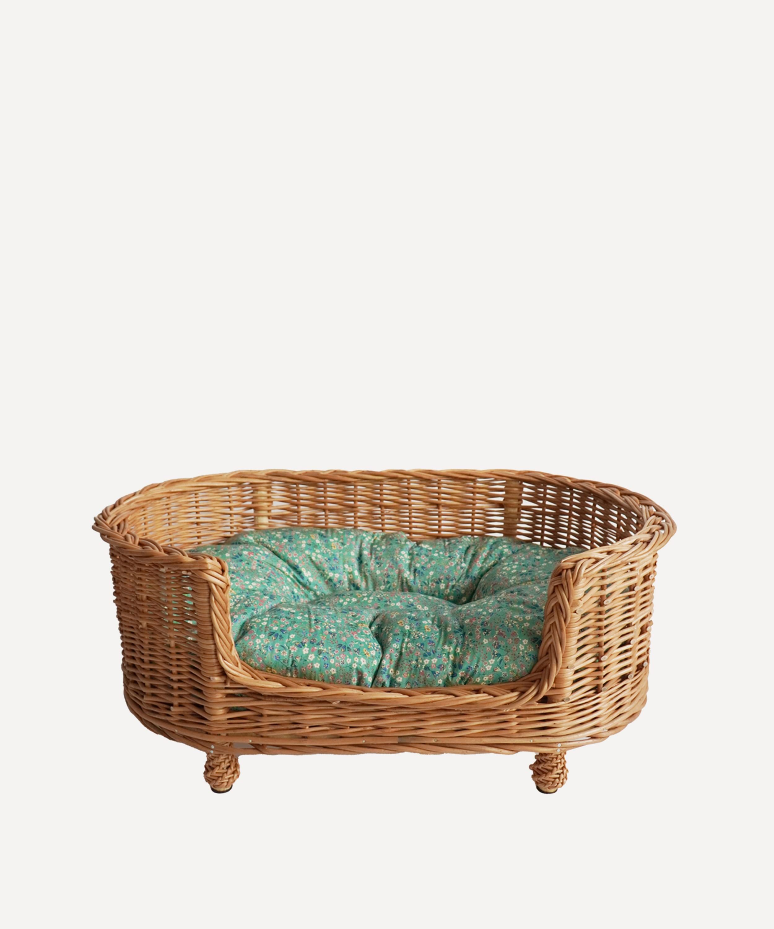 Coco & Wolf - Donna Leigh Oval Rattan Dog Bed image number 0