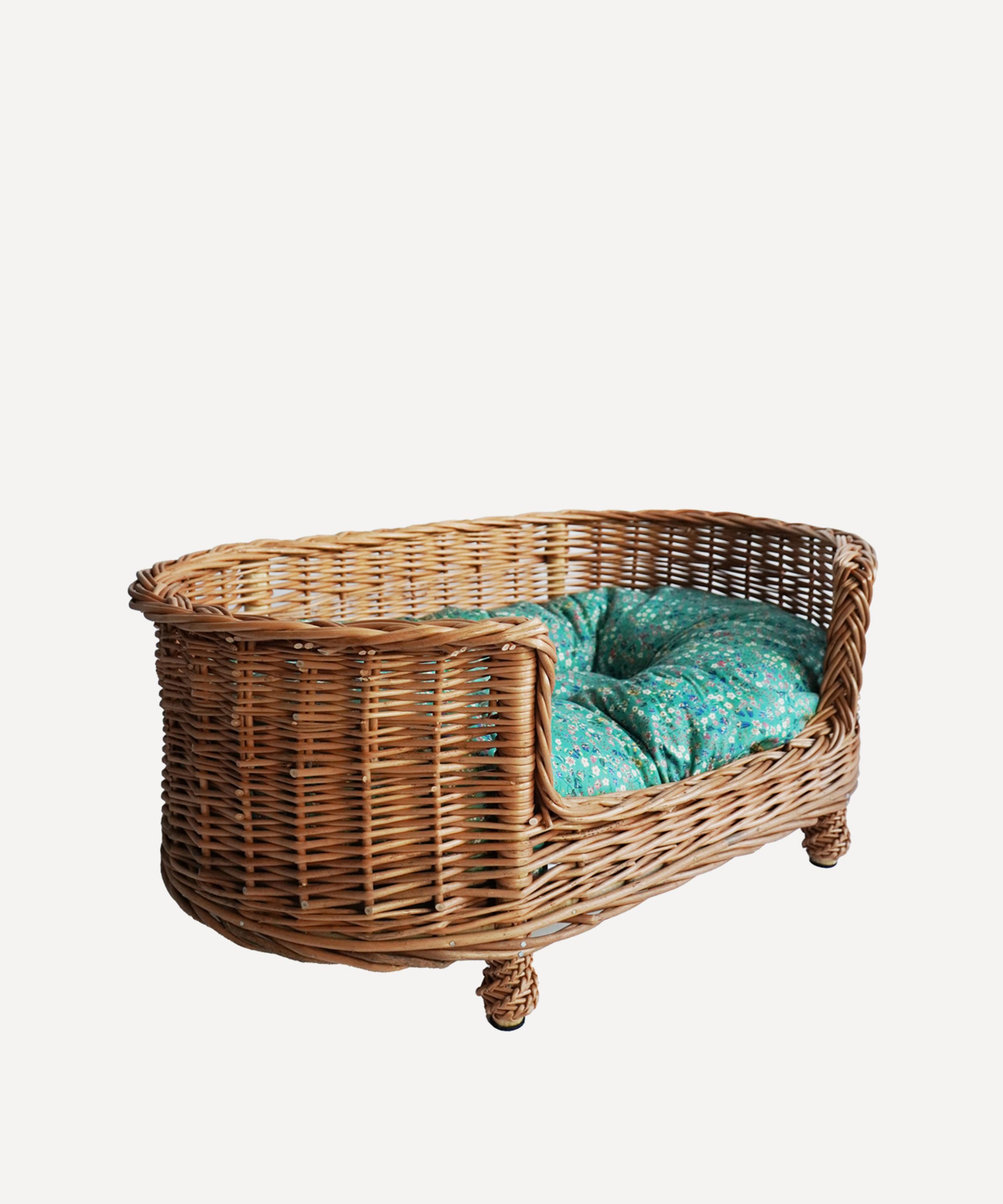 Coco & Wolf - Donna Leigh Oval Rattan Dog Bed image number 1