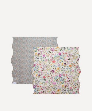 Coco & Wolf - Linen Garden and Katie Millie Wavy Edge Napkins Set of Two image number 1
