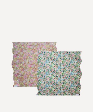Coco & Wolf - Dreams of Summer and Margaret Annie Wavy Edge Napkins Set of Two image number 1
