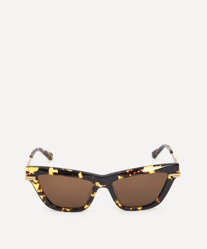 Bottega Veneta - Acetate and Metal Cat-Eye Sunglasses image number 0
