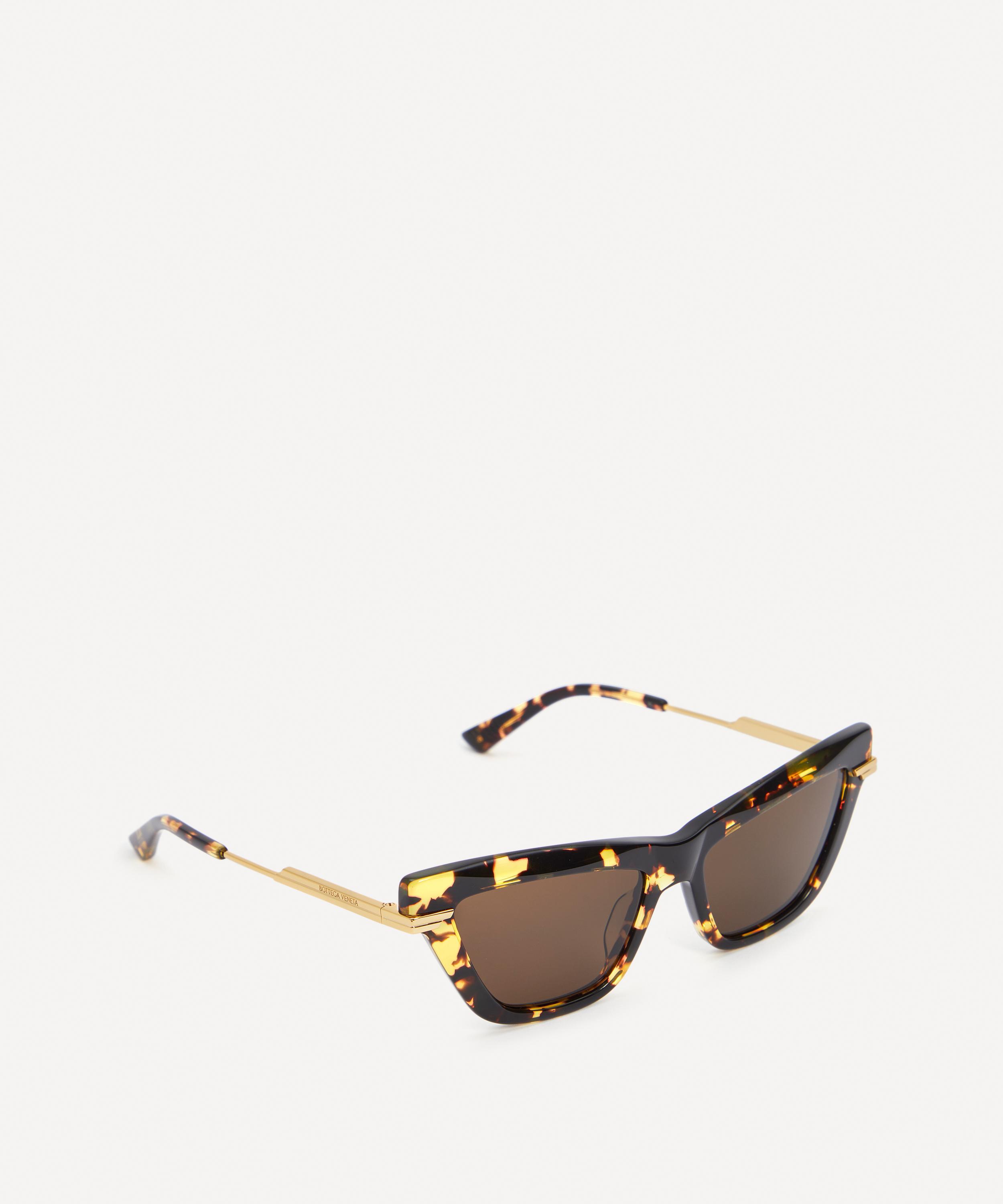 Bottega Veneta - Acetate and Metal Cat-Eye Sunglasses image number 2