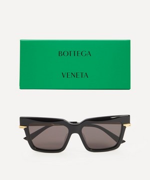 Bottega Veneta - Acetate and Metal Cat-Eye Sunglasses image number 3
