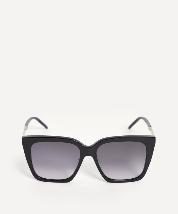 Saint Laurent - Square Cat-Eye Acetate Sunglasses