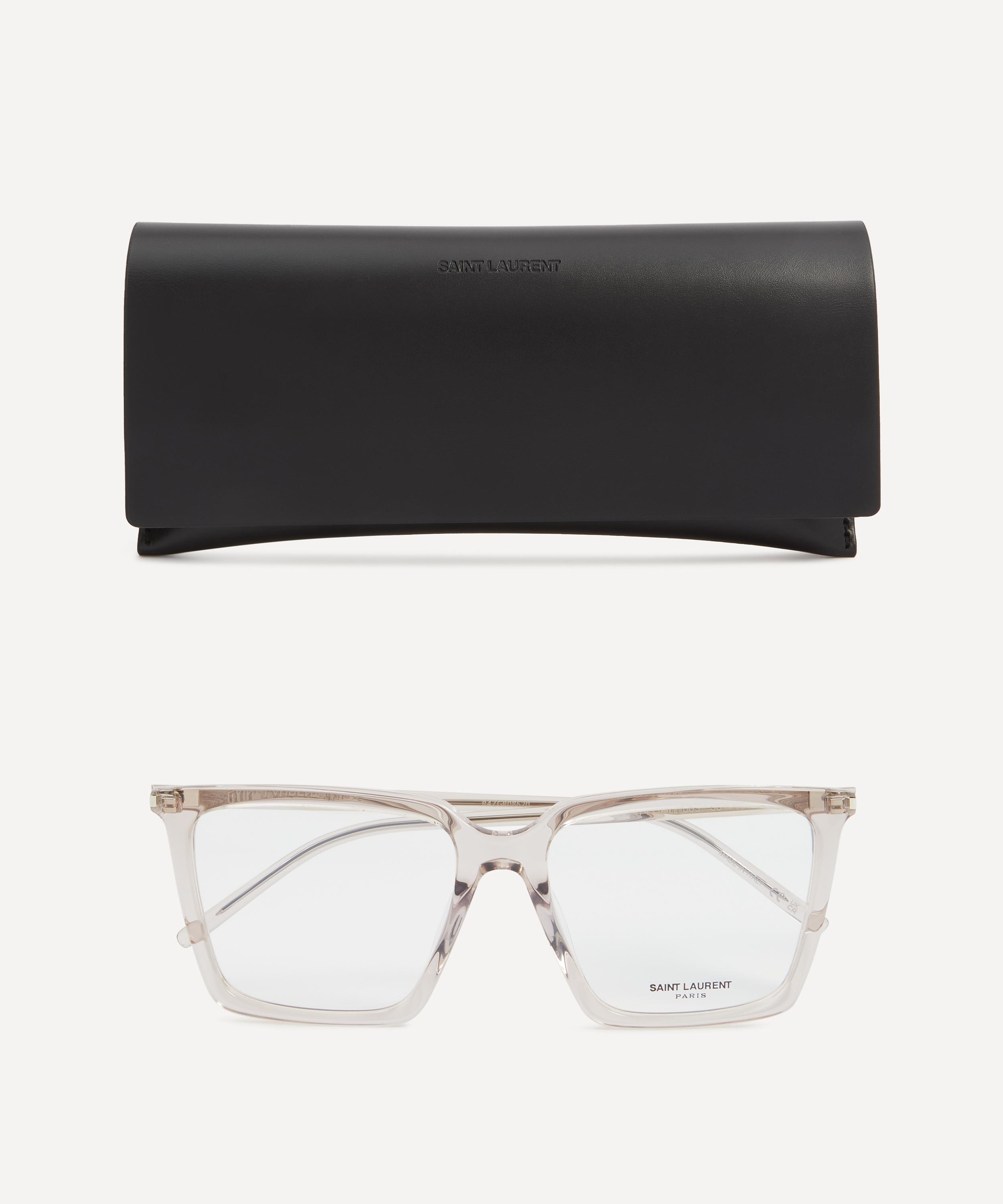 Saint Laurent - Square Acetate Optical Glasses image number 3