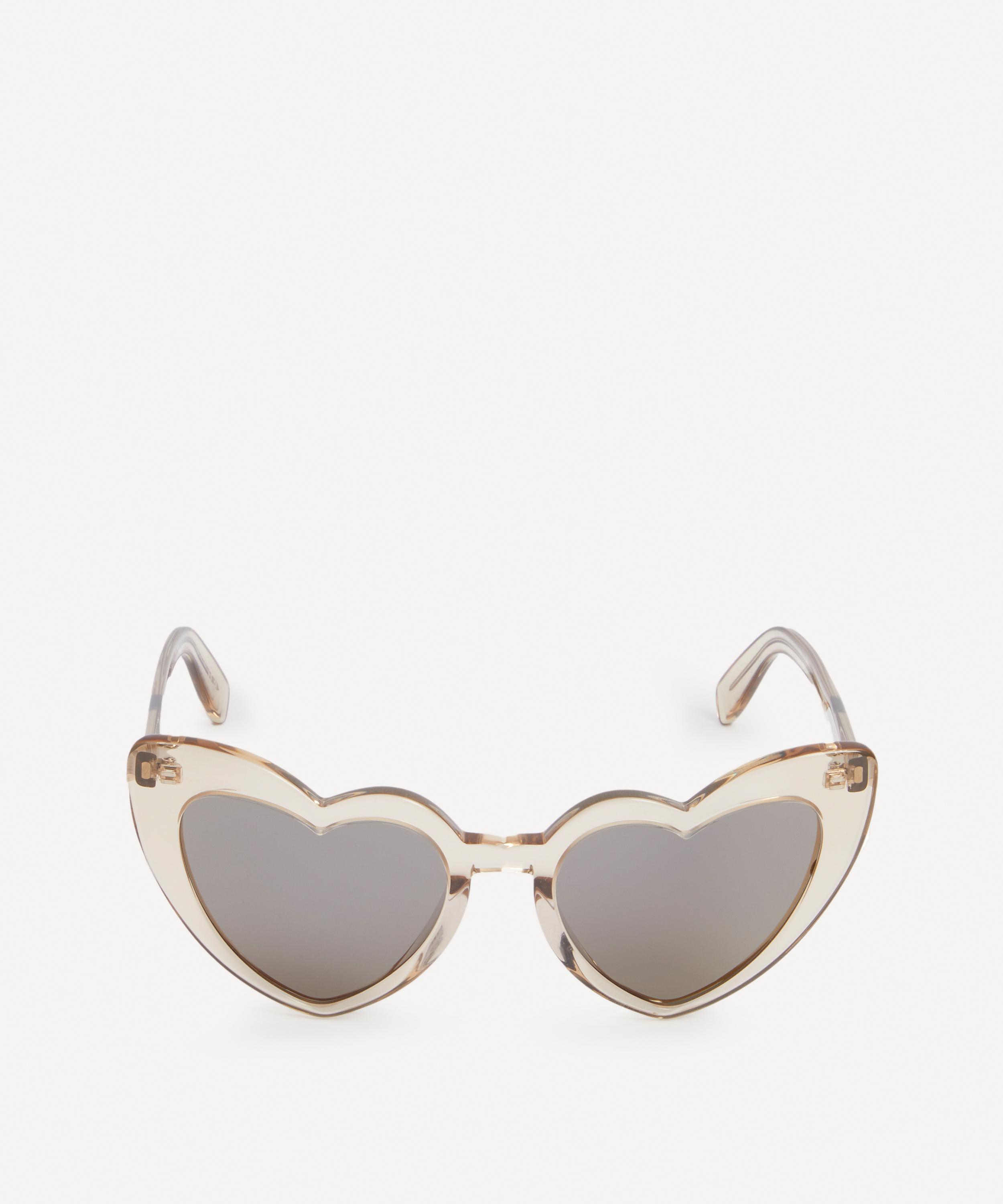 Saint Laurent - New Wave Loulou Heart Sunglasses image number 0