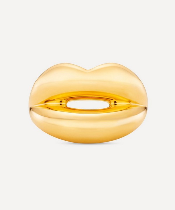 Solange Azagury-Partridge - 18ct Gold Plated Vermeil Silver Hotlips Ring
