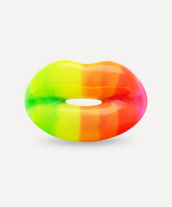 Solange Azagury-Partridge - Neon Rainbow Hotlips Ring image number null