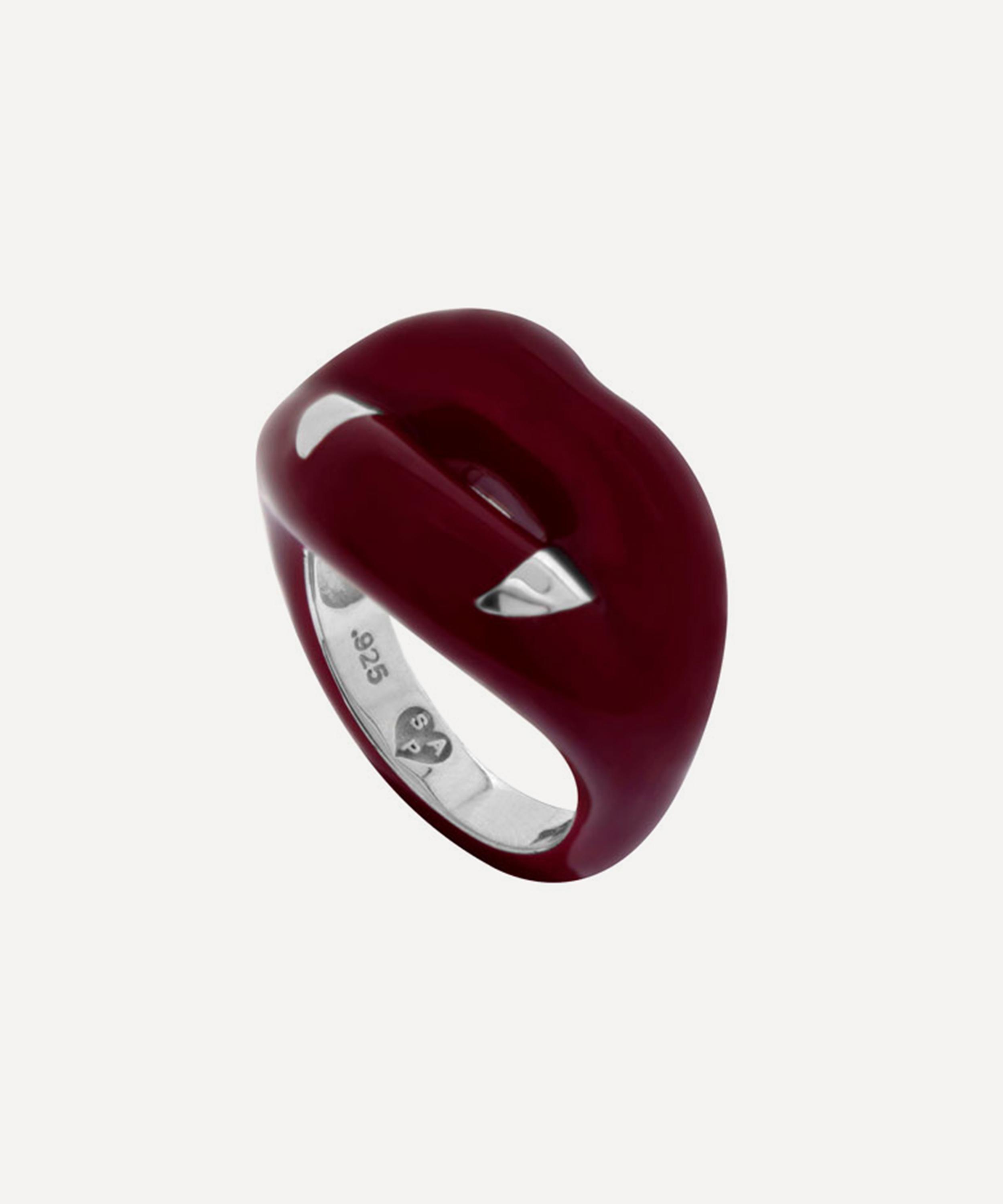 Solange Azagury-Partridge - Vamp Hotlips Ring image number 2