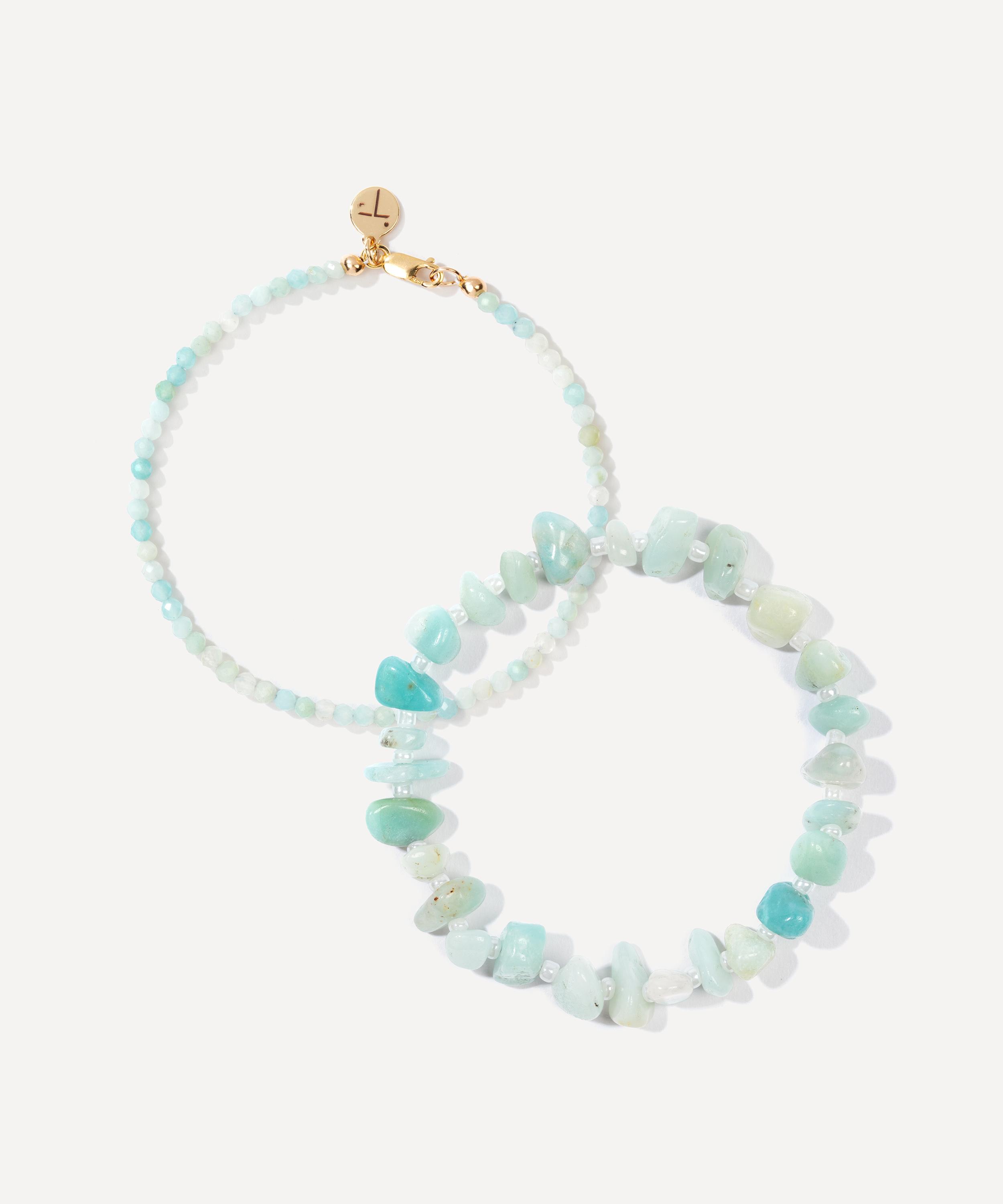 TBalance Crystals - Amazonite Breeze Bracelet Stack image number 1