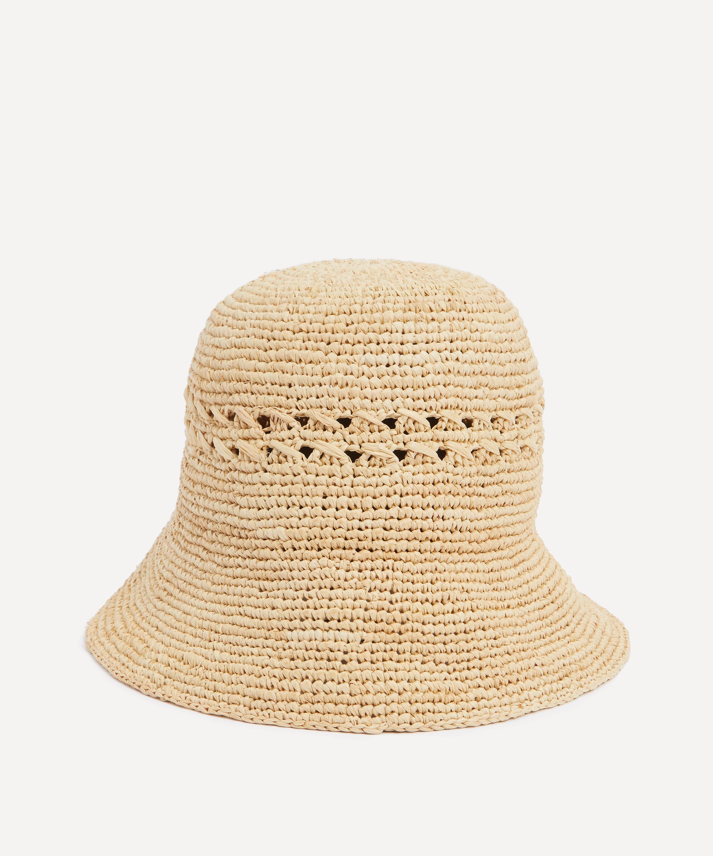 Maison N.H Paris - Ella Raffia Hat image number 0