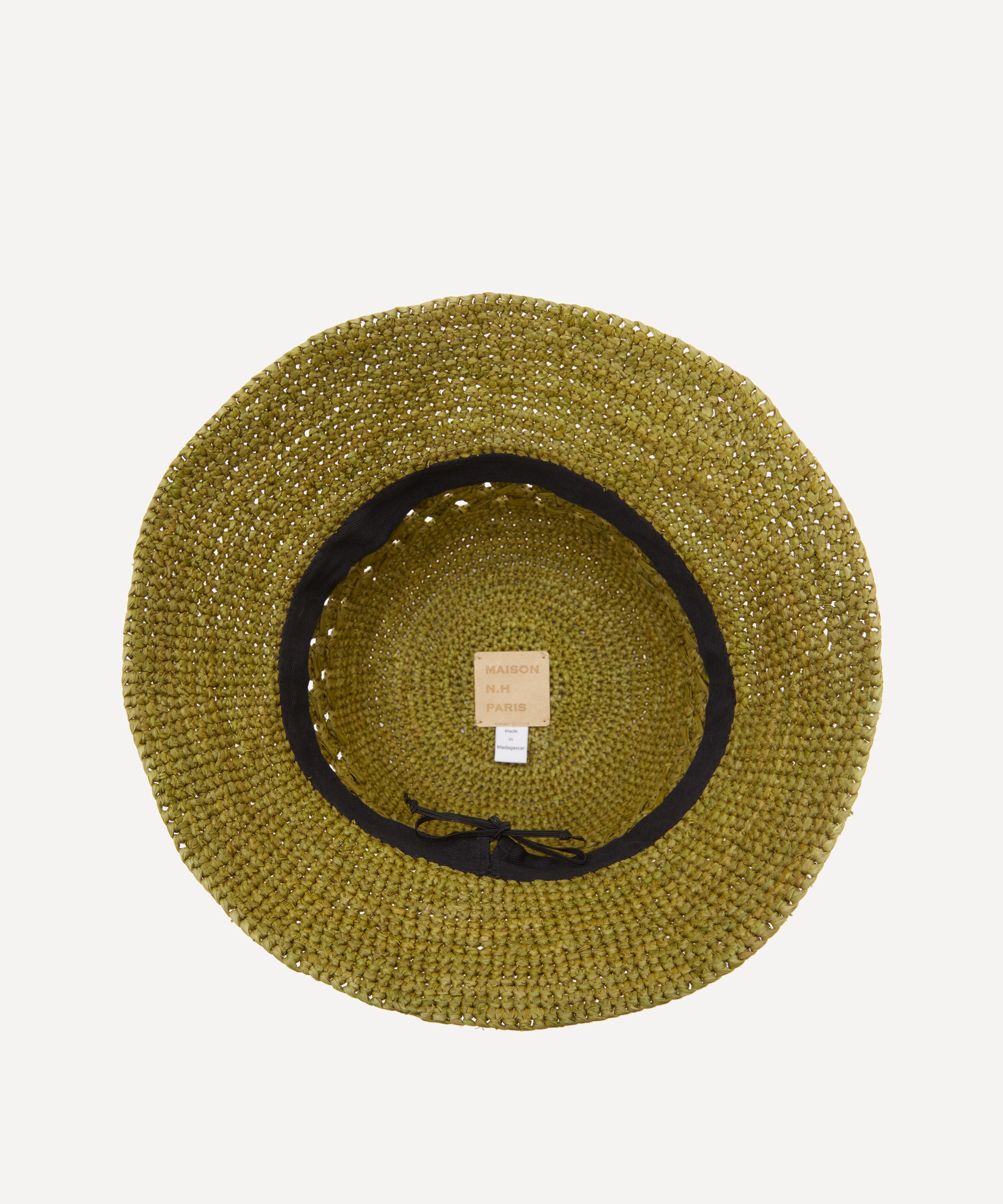 Maison N.H Paris - Ella Raffia Hat image number 3