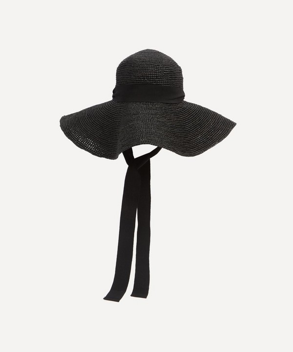 Maison N.H. Paris - Michelle Wide Brim Raffia Hat image number null