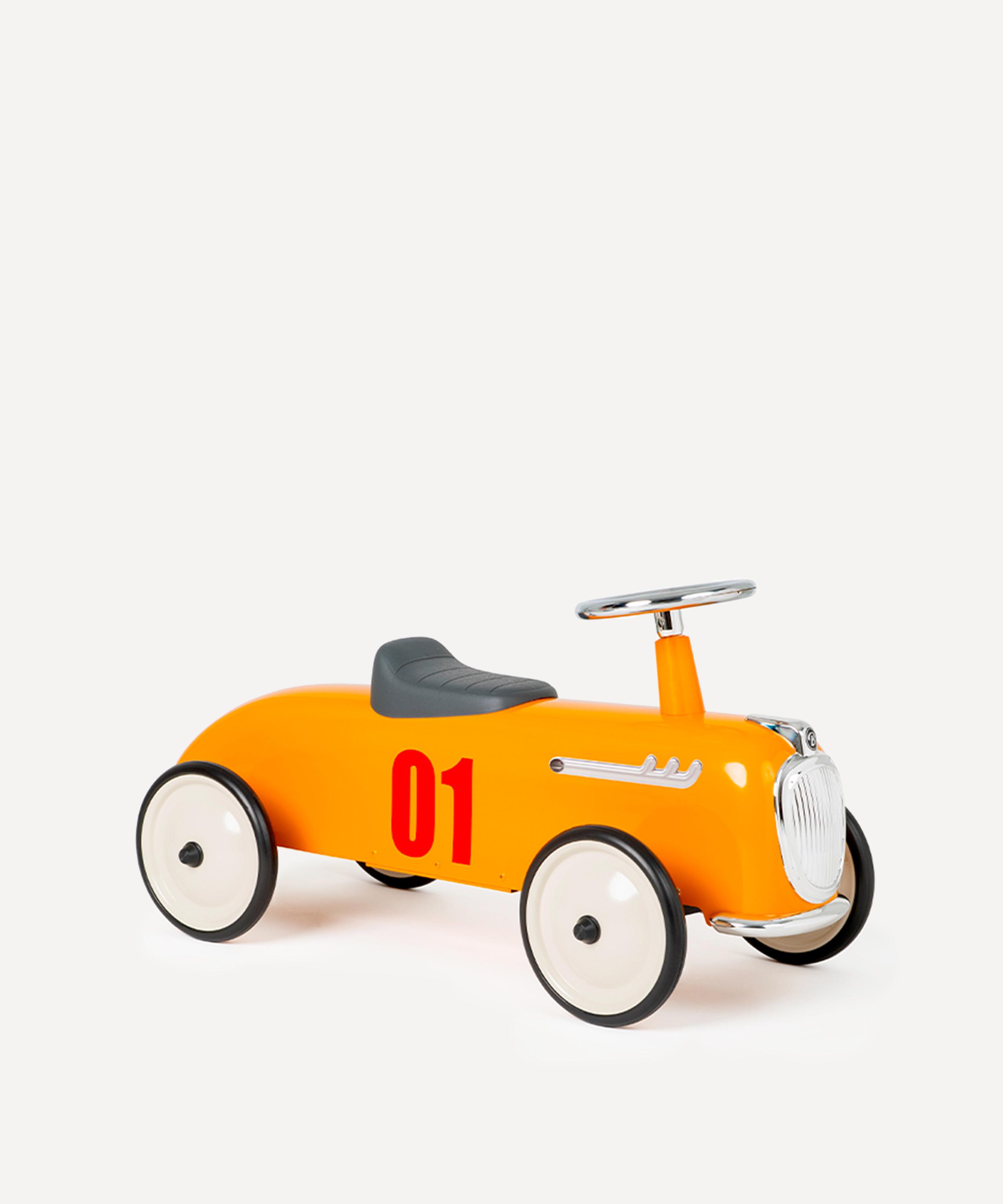 Porteur voiture baby car classic JAUNE - FAMILY TOYS