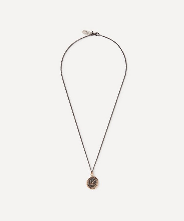 Pyrrha - Bronze Free Spirited Pendant Necklace
