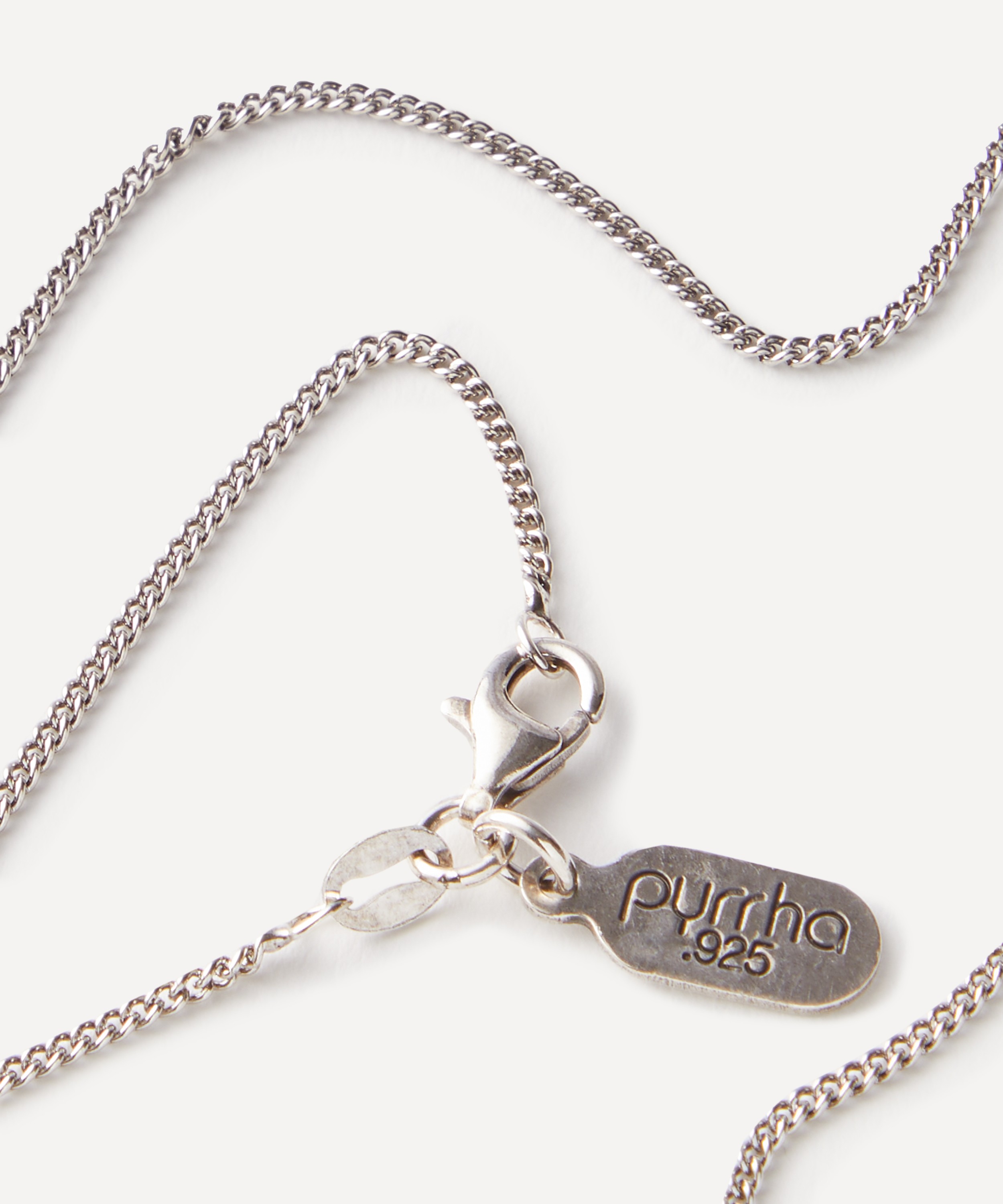 Pyrrha - Sterling Silver You Live In My Heart Pendant Necklace image number 2