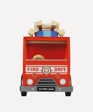 Le Toy Van - Wooden Fire Engine Toy image number 0