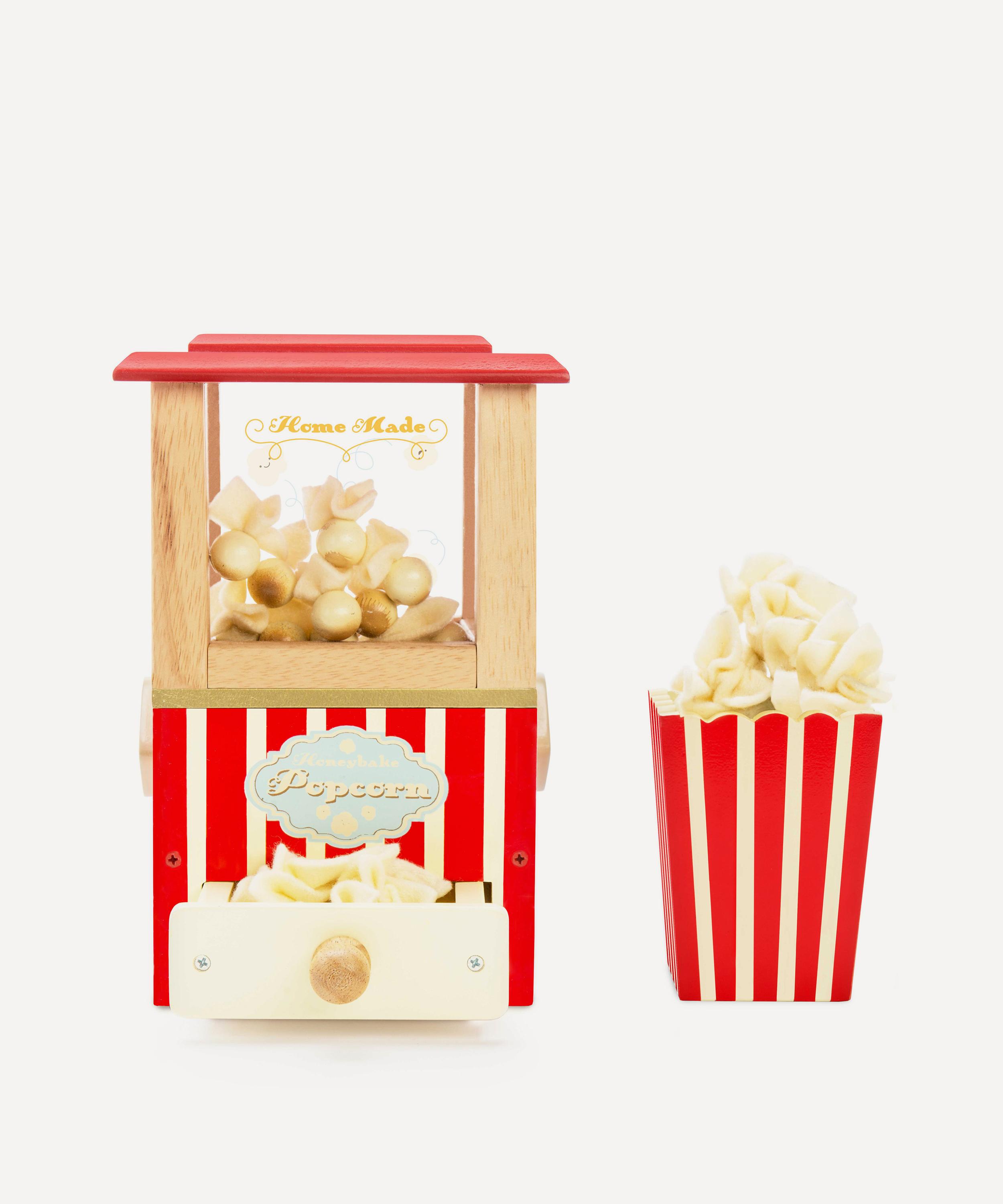 New Commercial Rotary Rocker Popcorn Machine Automatic Operation of Small  Stall Pop Corn Maker Children's Gifts Corn Machine