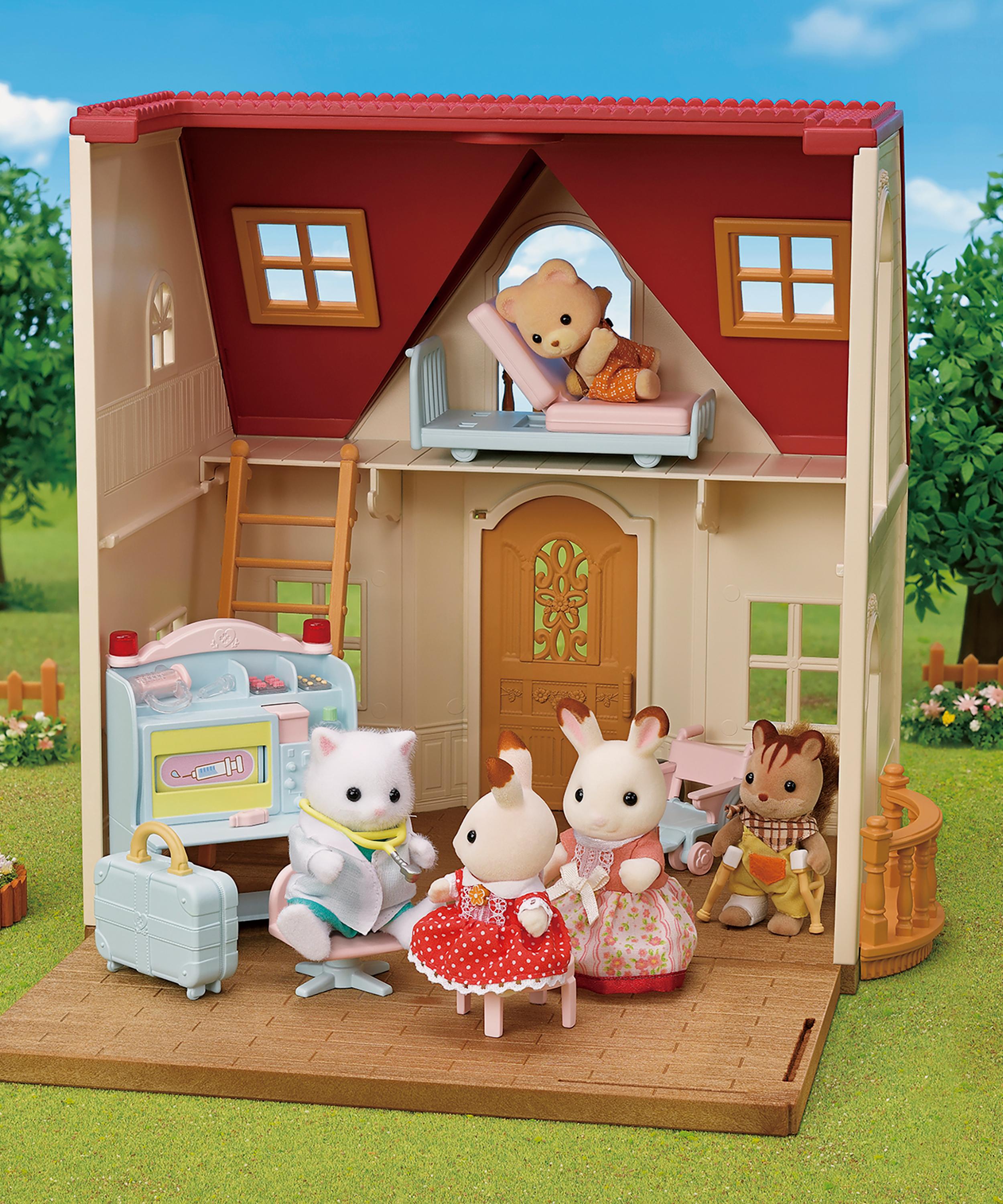 Les différents cosy cottage dans la collection des sylvanian Families 