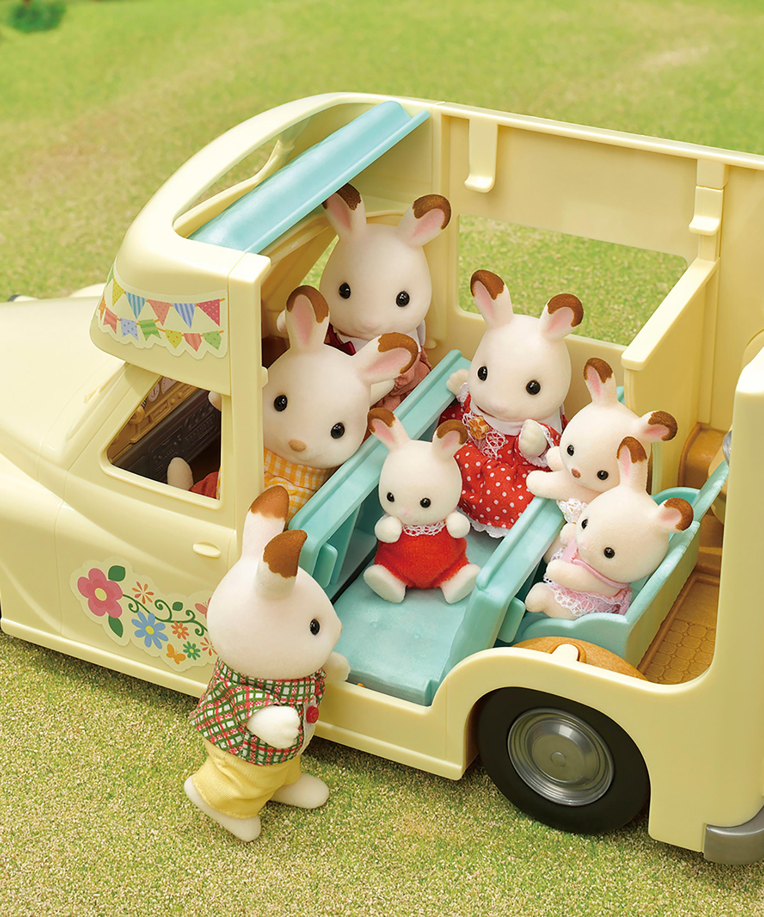 Sylvanian families best sale caravan and car