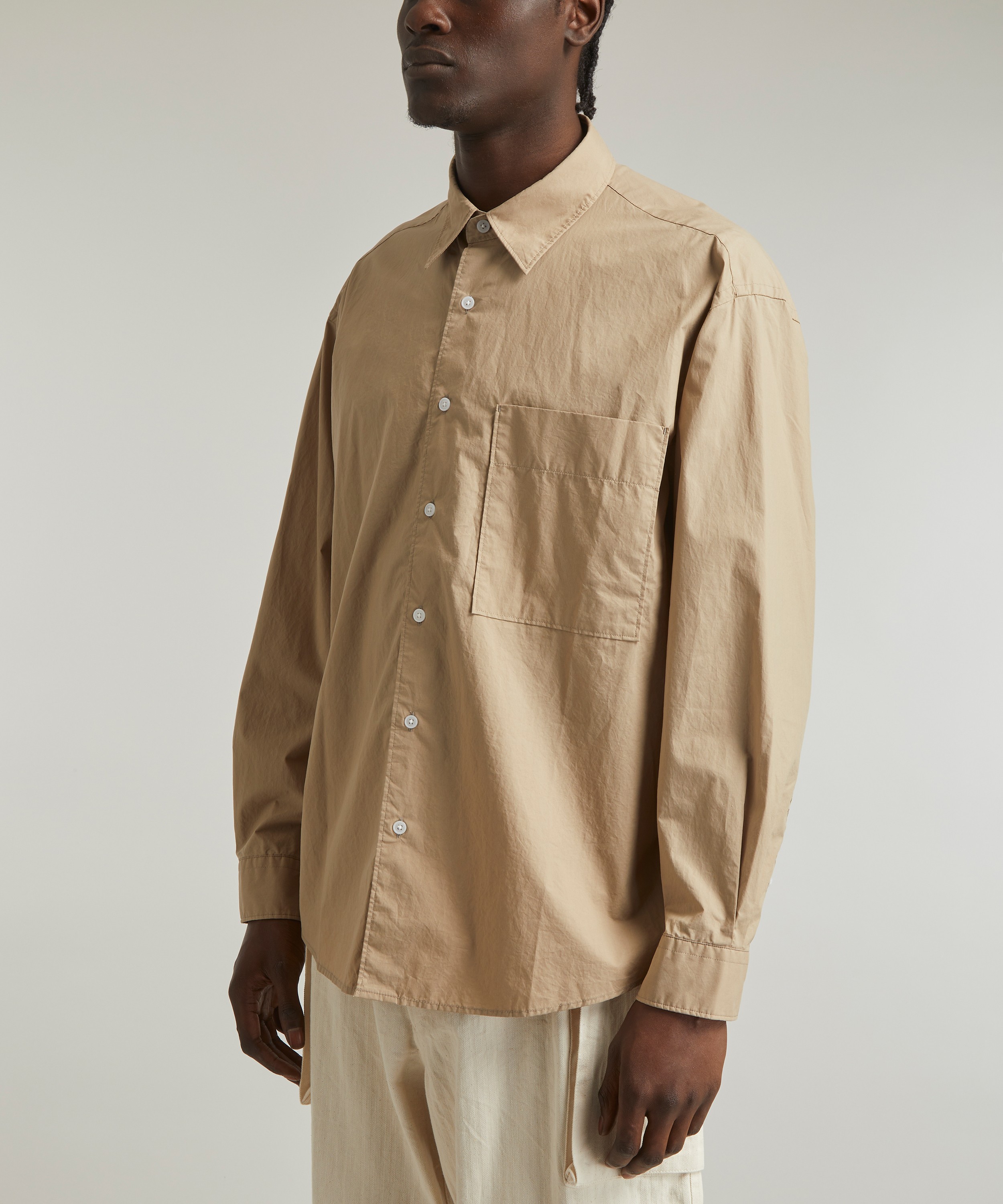 FrizmWORKS Paper Cotton Relaxed Shirt | Liberty