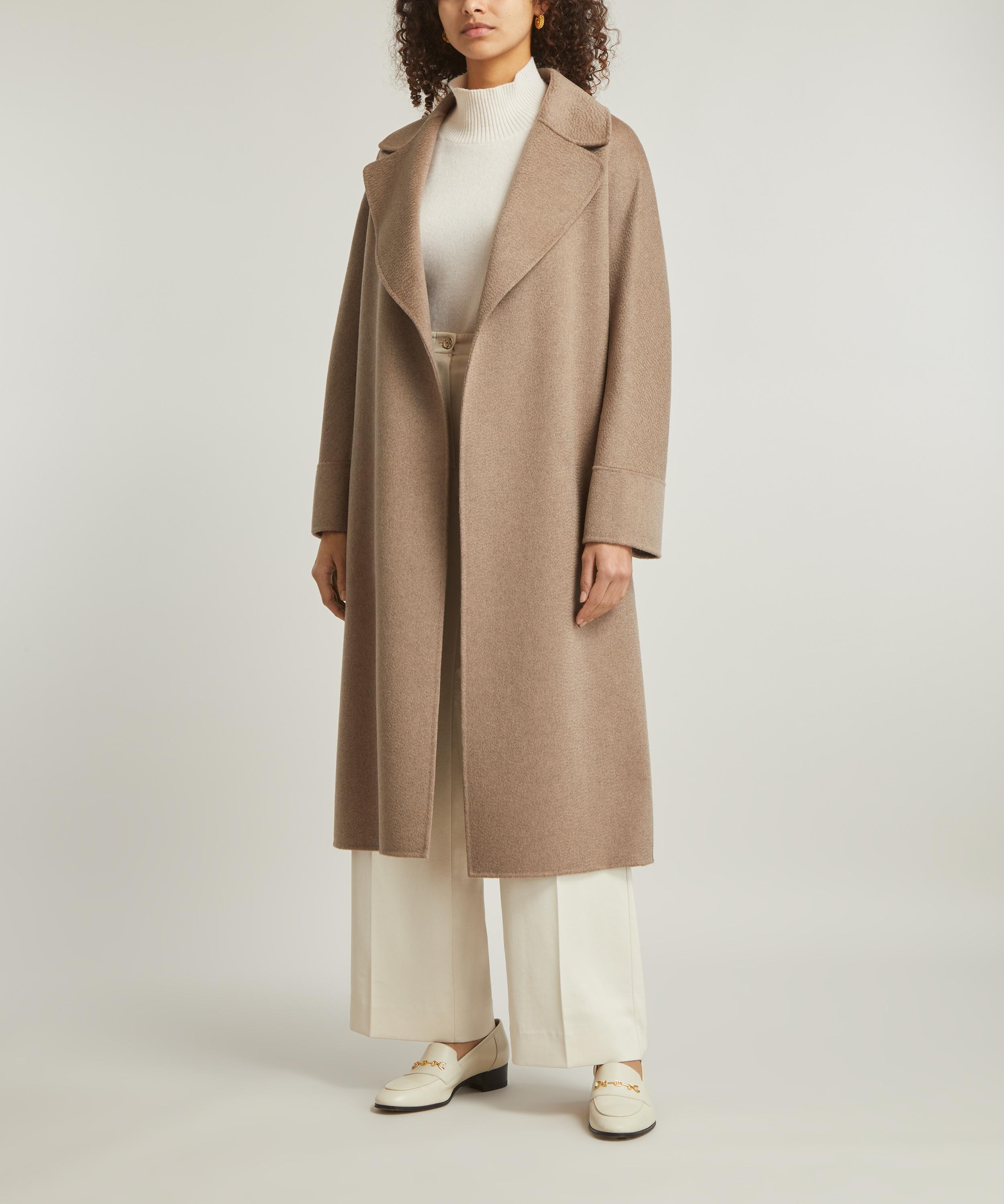 S Max Mara Long Robe Wool Coat | Liberty