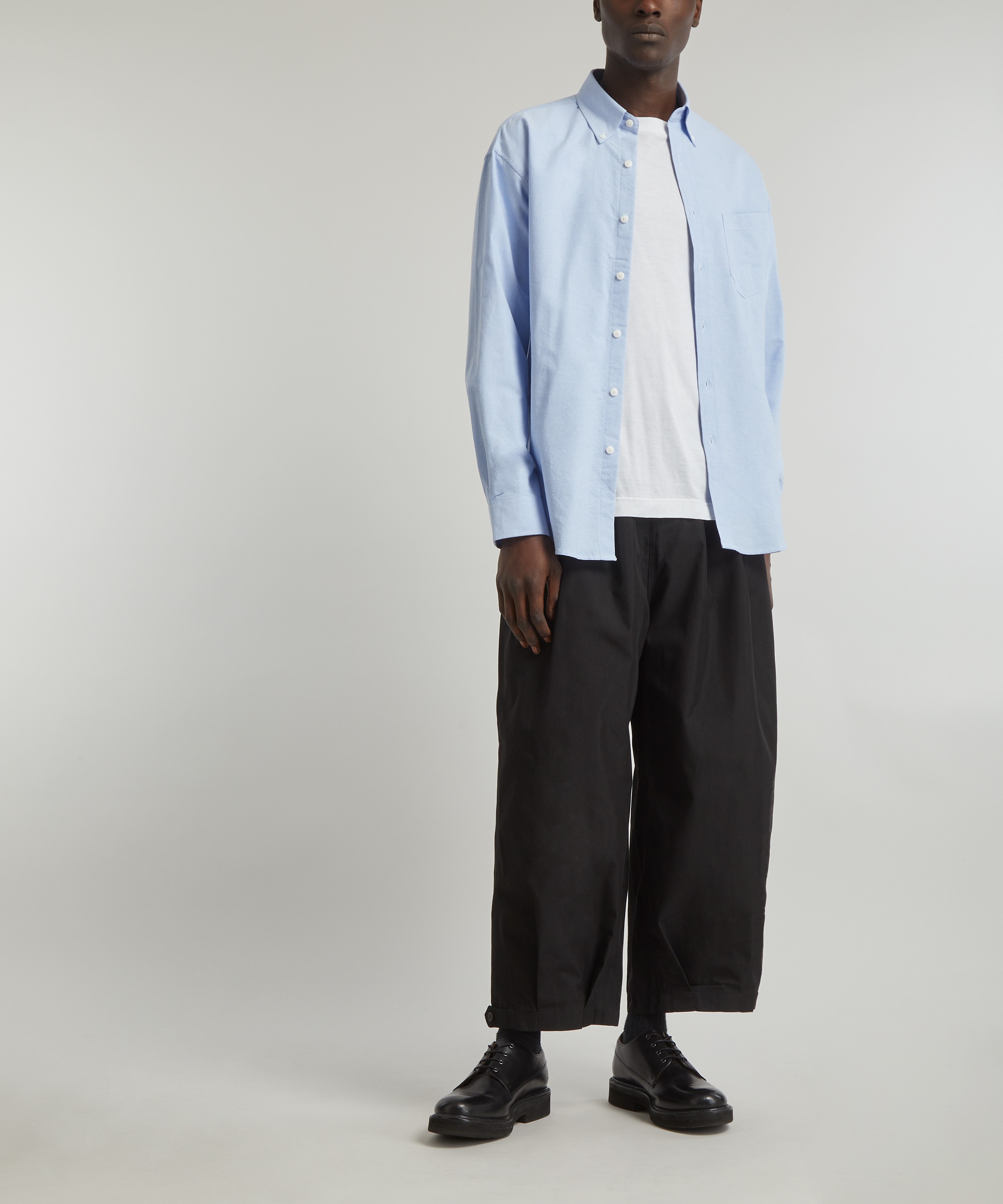 Uniform Bridge Black Balloon Trousers | Liberty