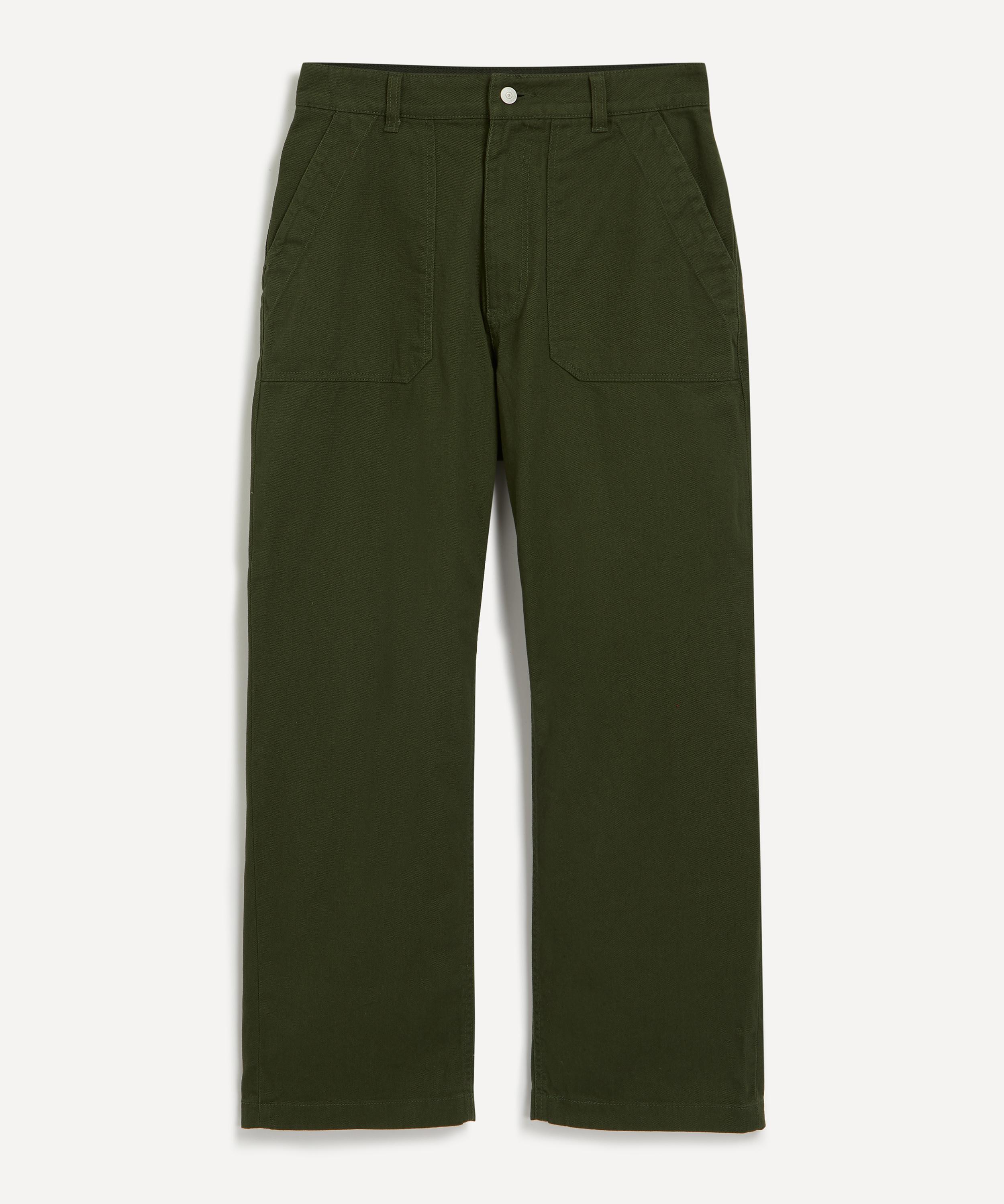 Uniform Bridge Cotton Fatigue Khaki Trousers Liberty