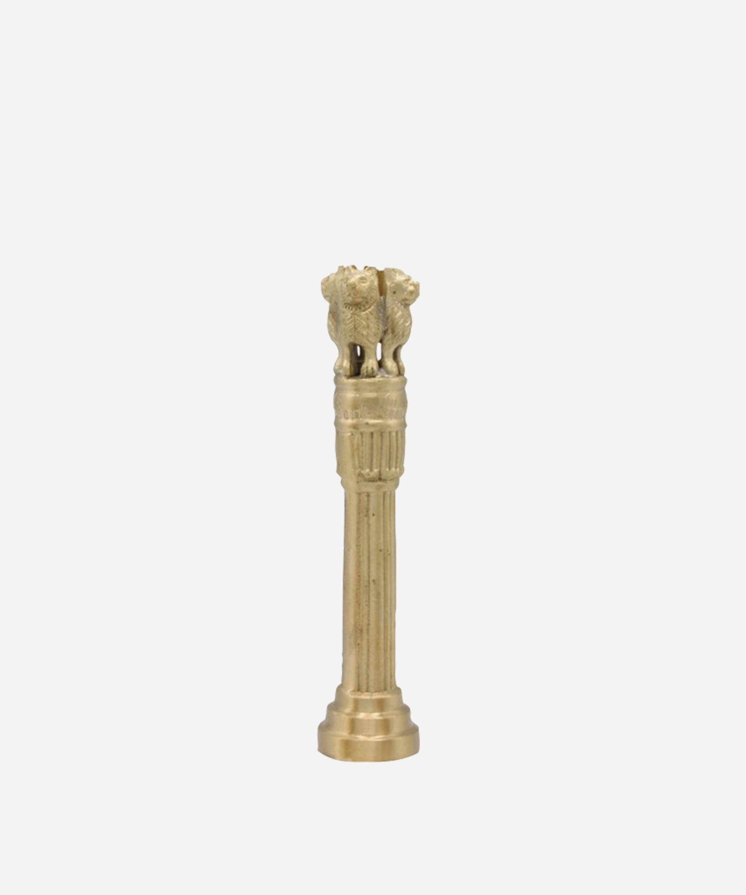 Doing Goods - Large Senna Lion Candle Holder image number 0