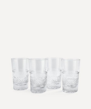 Soho Home - Huxley Cut Crystal Highball Glass Set of Four image number 0