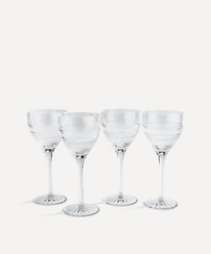 Soho Home - Huxley Cut Crystal Red Wine Glass Set of Four image number 0